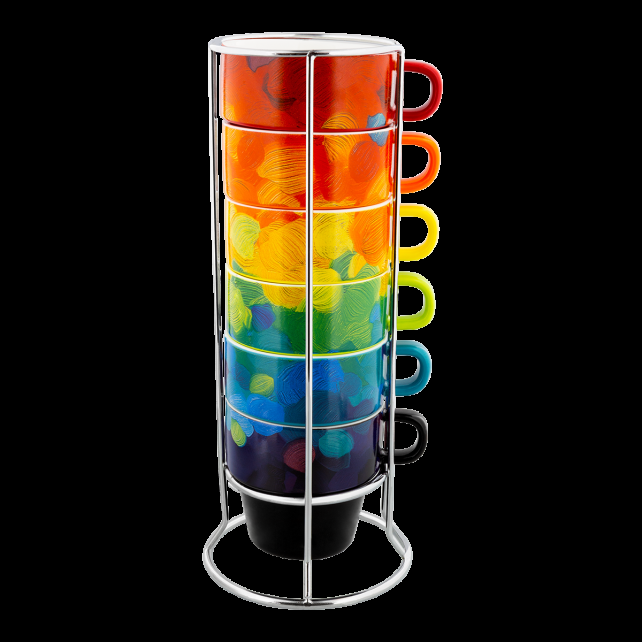 pylones Tour de tasses cappucino - Café cino des artistes