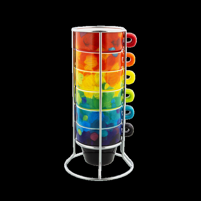 pylones Tour de tasses ristretto - Café stretto des artistes