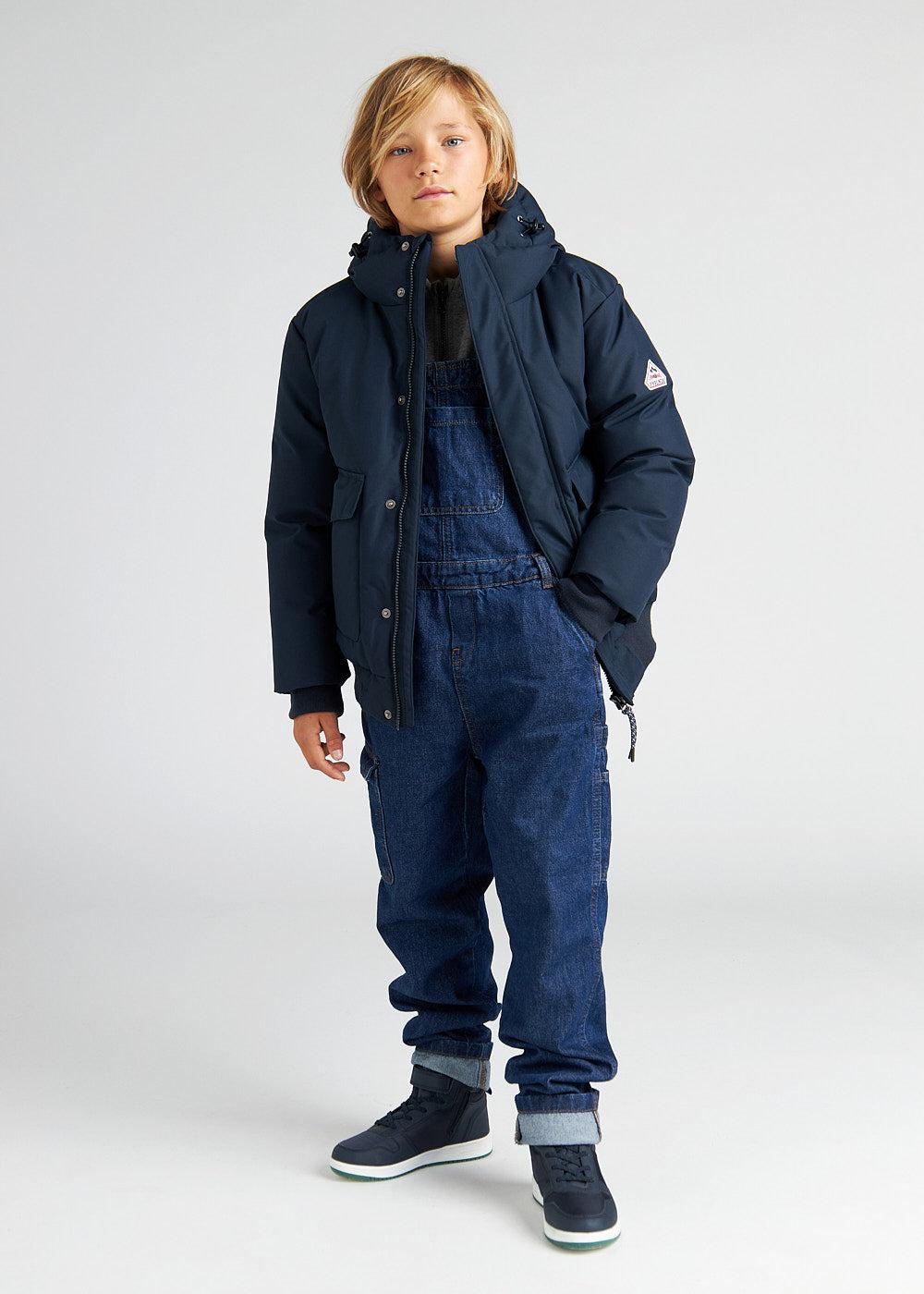 Pyrenex Blouson Enfants Chaud Pour L'hiver Pyrenex Algot Amiral