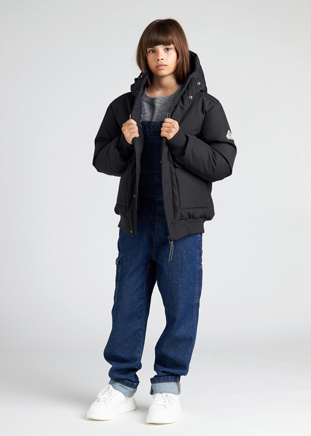 Pyrenex Blouson Enfants Chaud Pour L'hiver Pyrenex Algot Noir