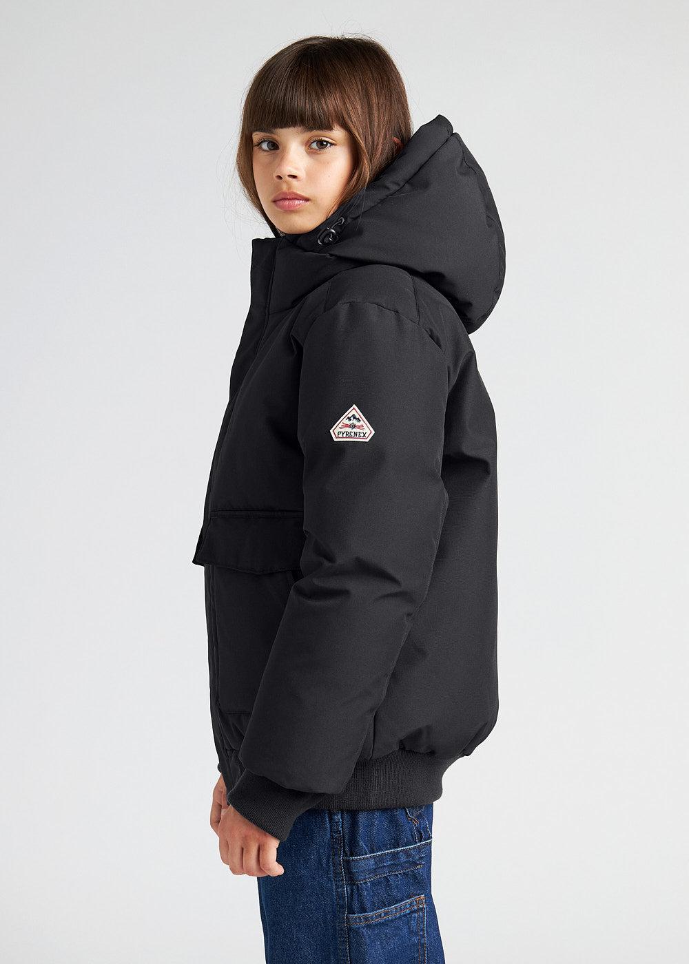 Pyrenex Blouson Enfants Chaud Pour L'hiver Pyrenex Algot Noir