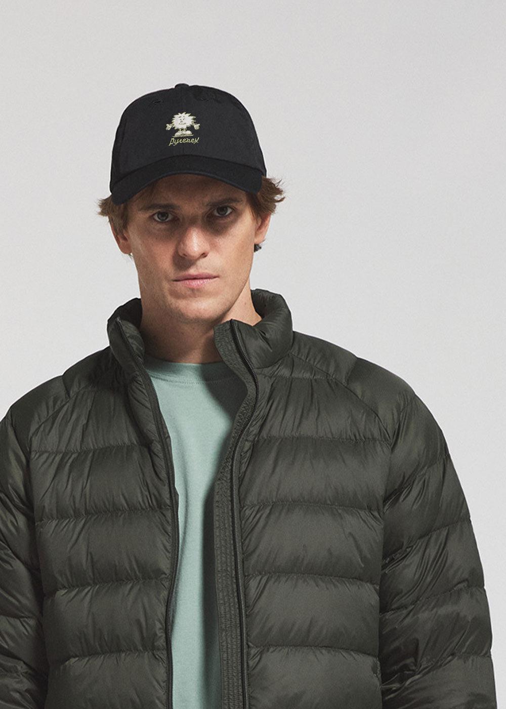 pyrenex Casquette unisexe Pyrenex Mister Down noire