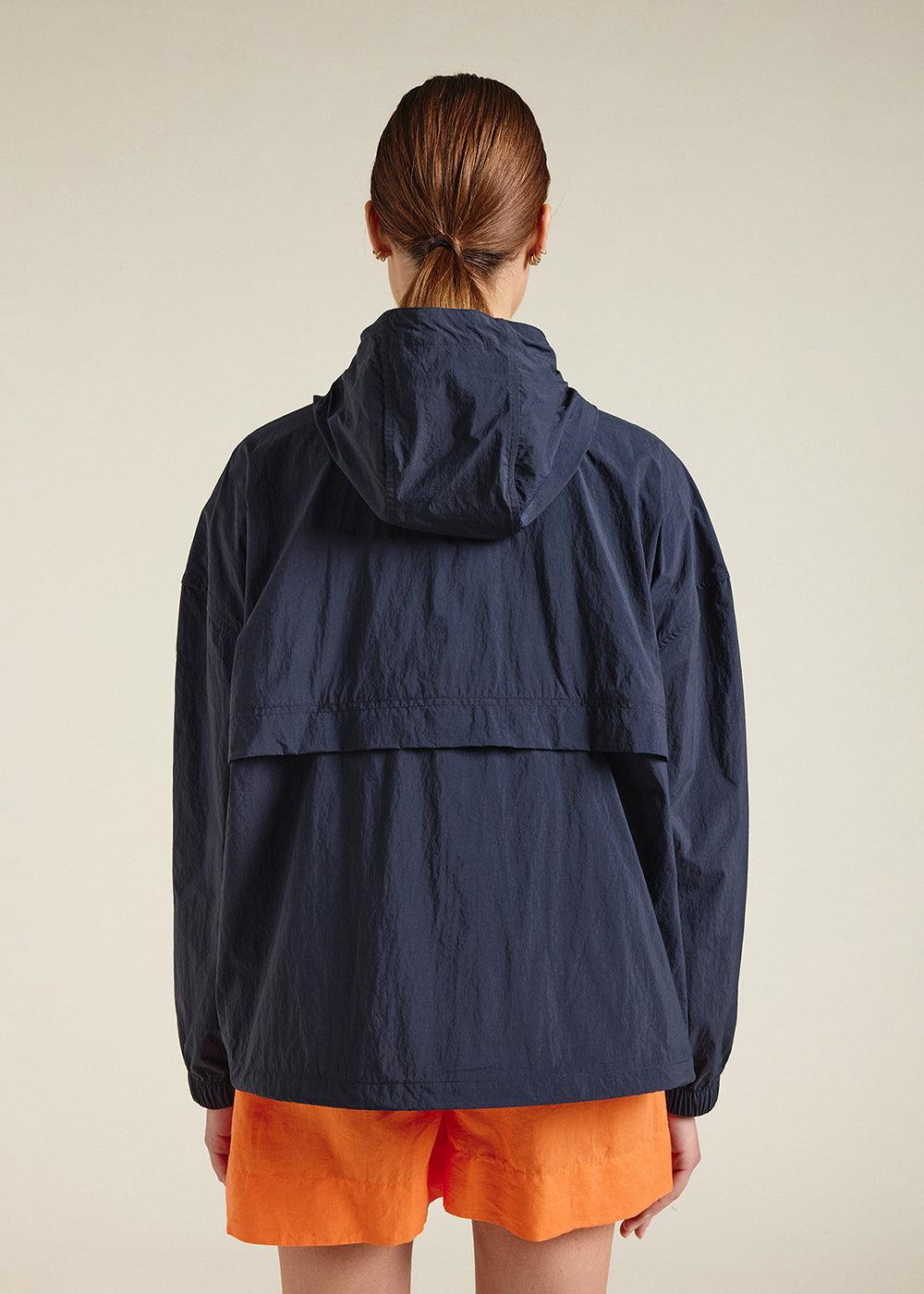 Pyrenex Coupe-vent Court Femme En Tissu Recyclé Pyrenex Yoko Deep Ink