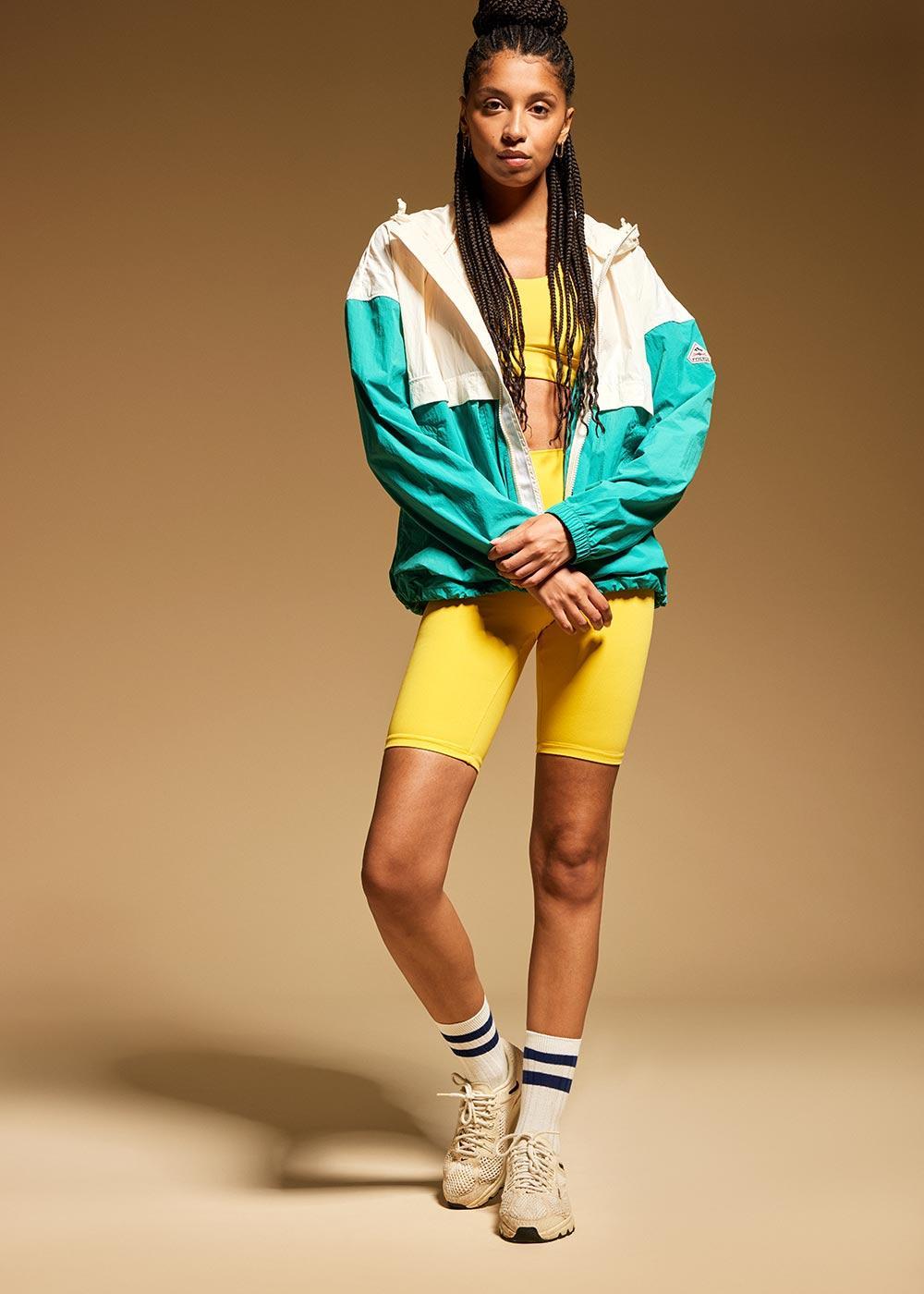 pyrenex Coupe-vent court femme en tissu recyclé Pyrenex Yoko Alhambra