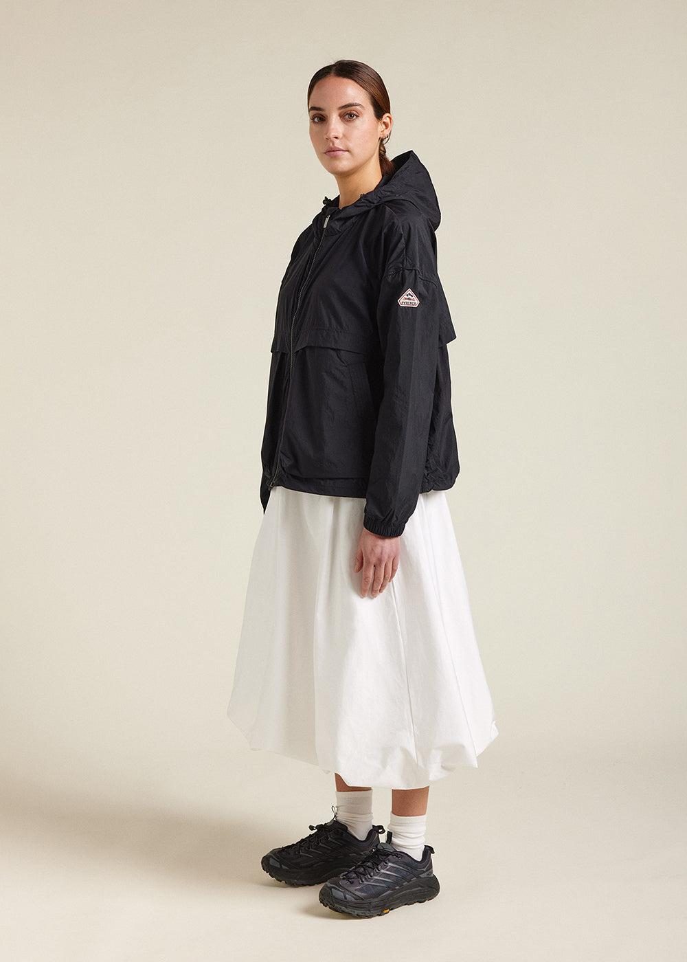 Pyrenex Coupe-vent Court Femme En Tissu Recyclé Pyrenex Yoko Black