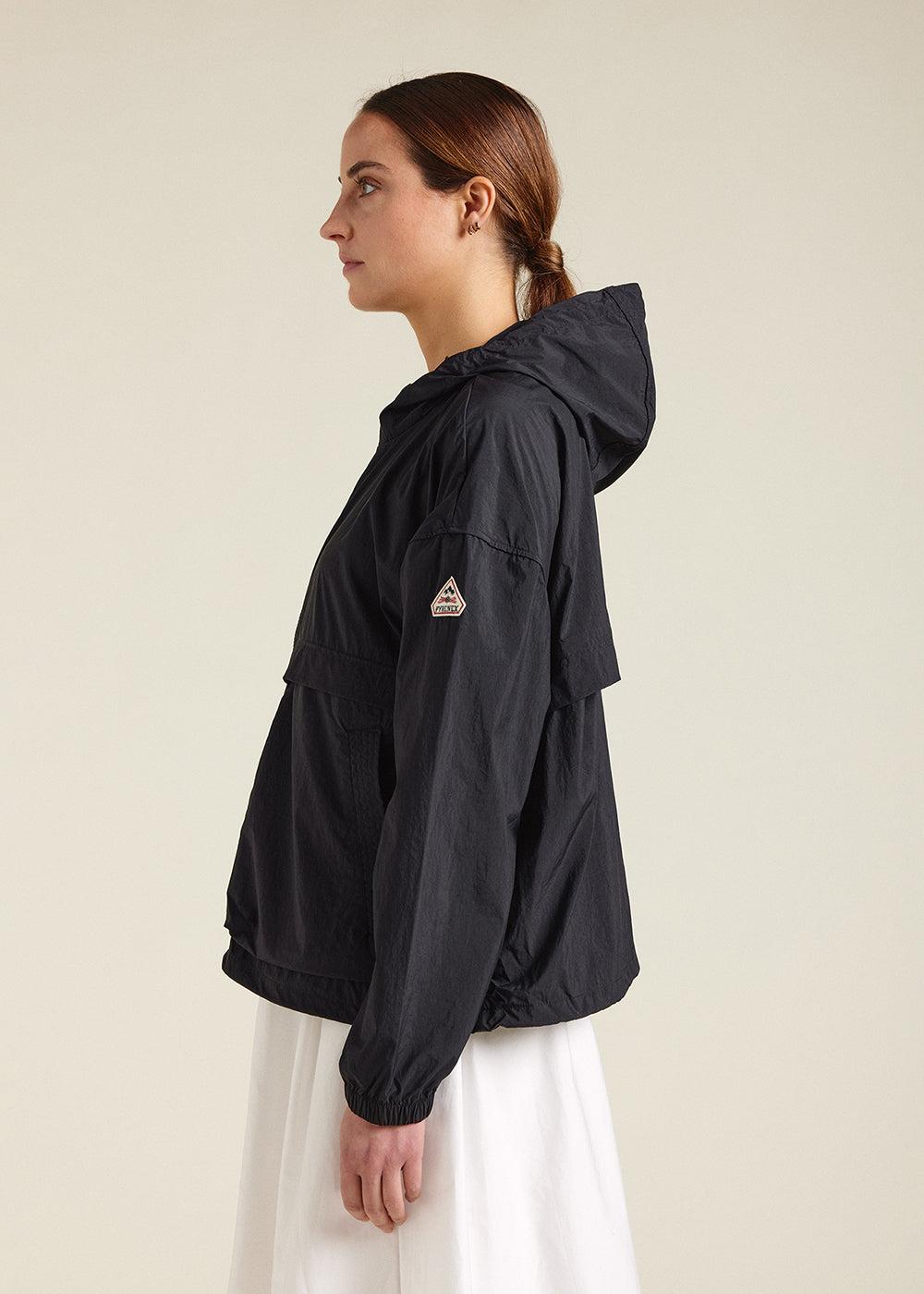 Pyrenex Coupe-vent Court Femme En Tissu Recyclé Pyrenex Yoko Black