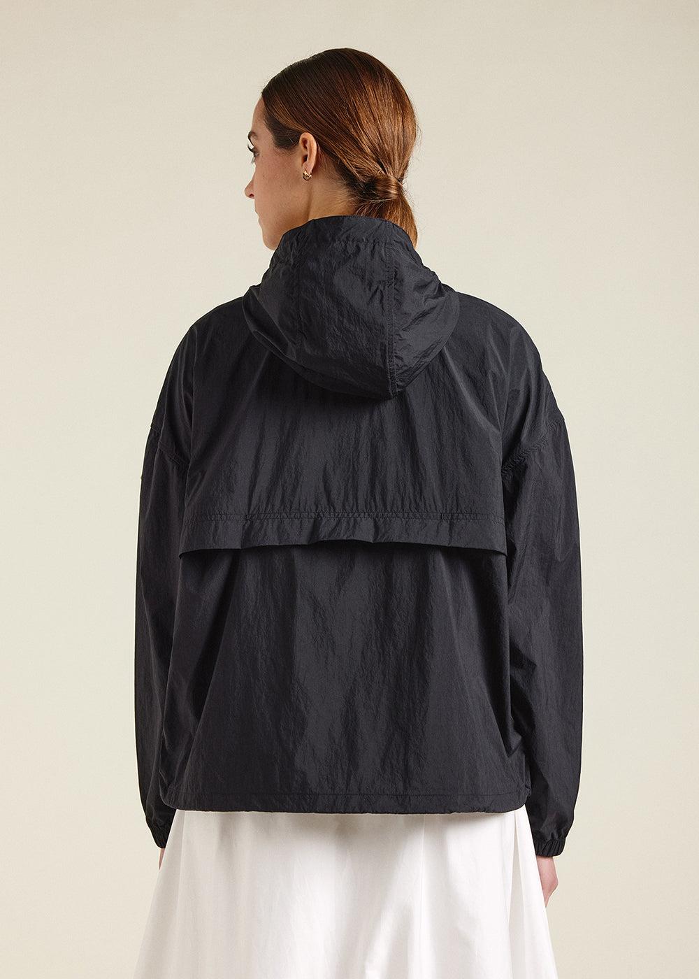 Pyrenex Coupe-vent Court Femme En Tissu Recyclé Pyrenex Yoko Black