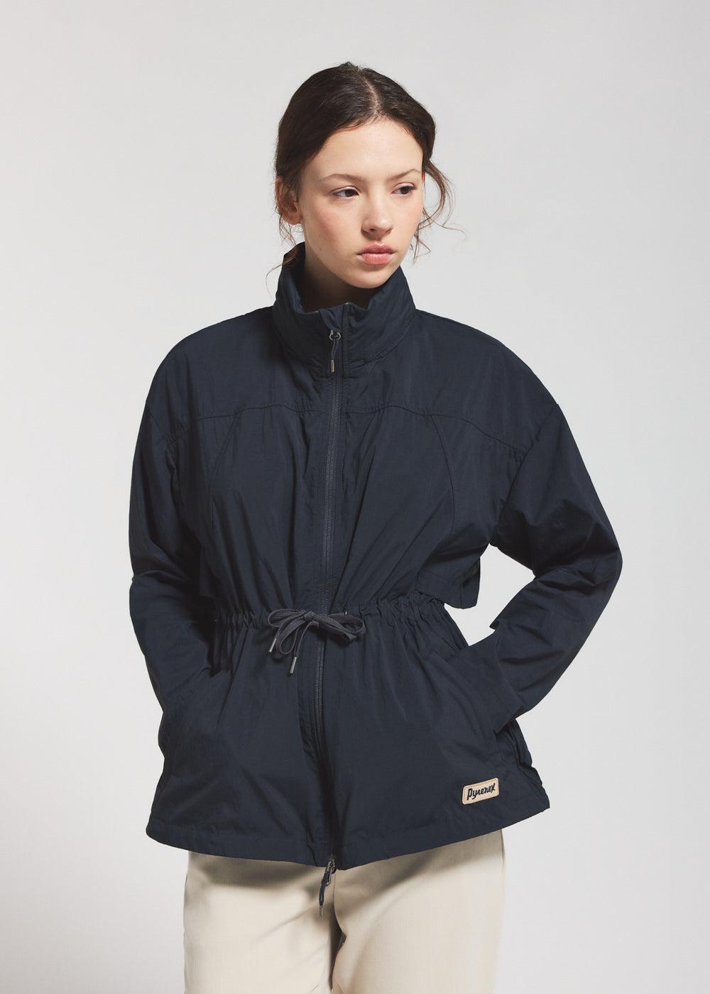 pyrenex Coupe-vent court femme Pyrenex Climb bleu marine