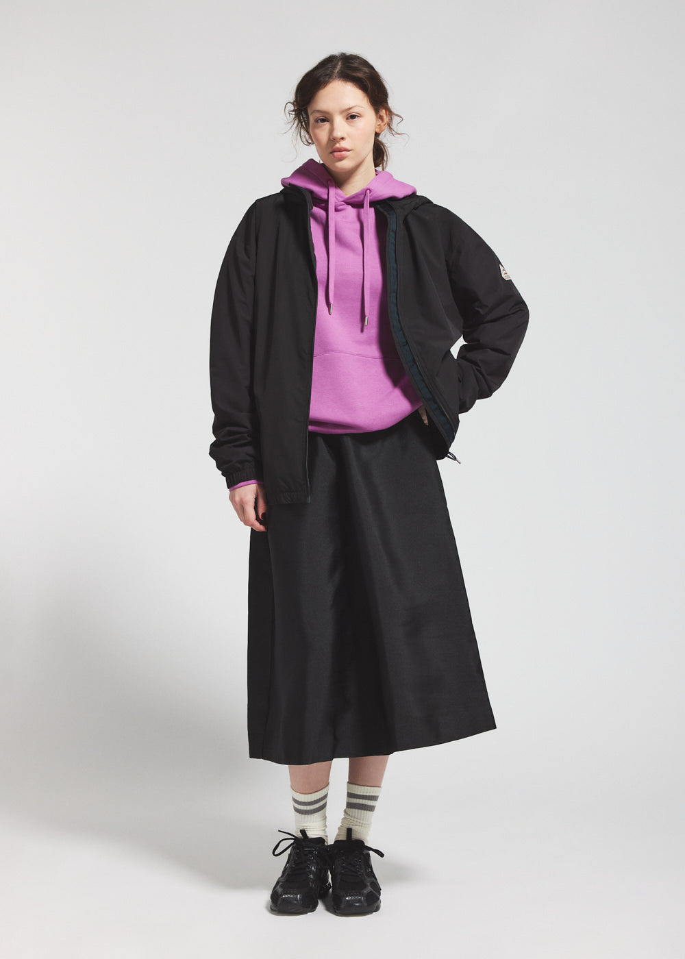 Pyrenex Coupe-vent Imperméable Unisexe Pyrenex Ensure Noir