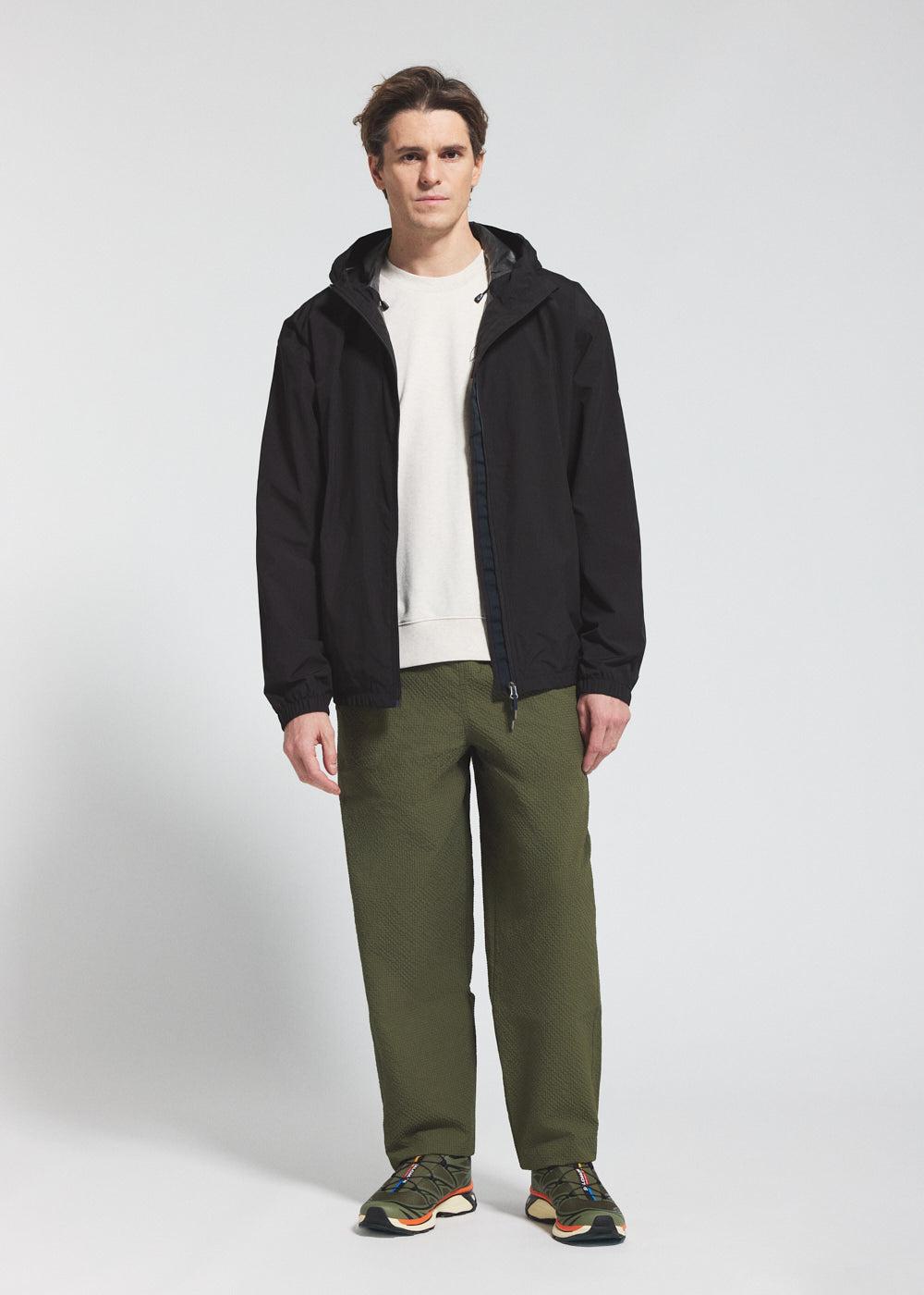 Pyrenex Coupe-vent Imperméable Unisexe Pyrenex Ensure Noir