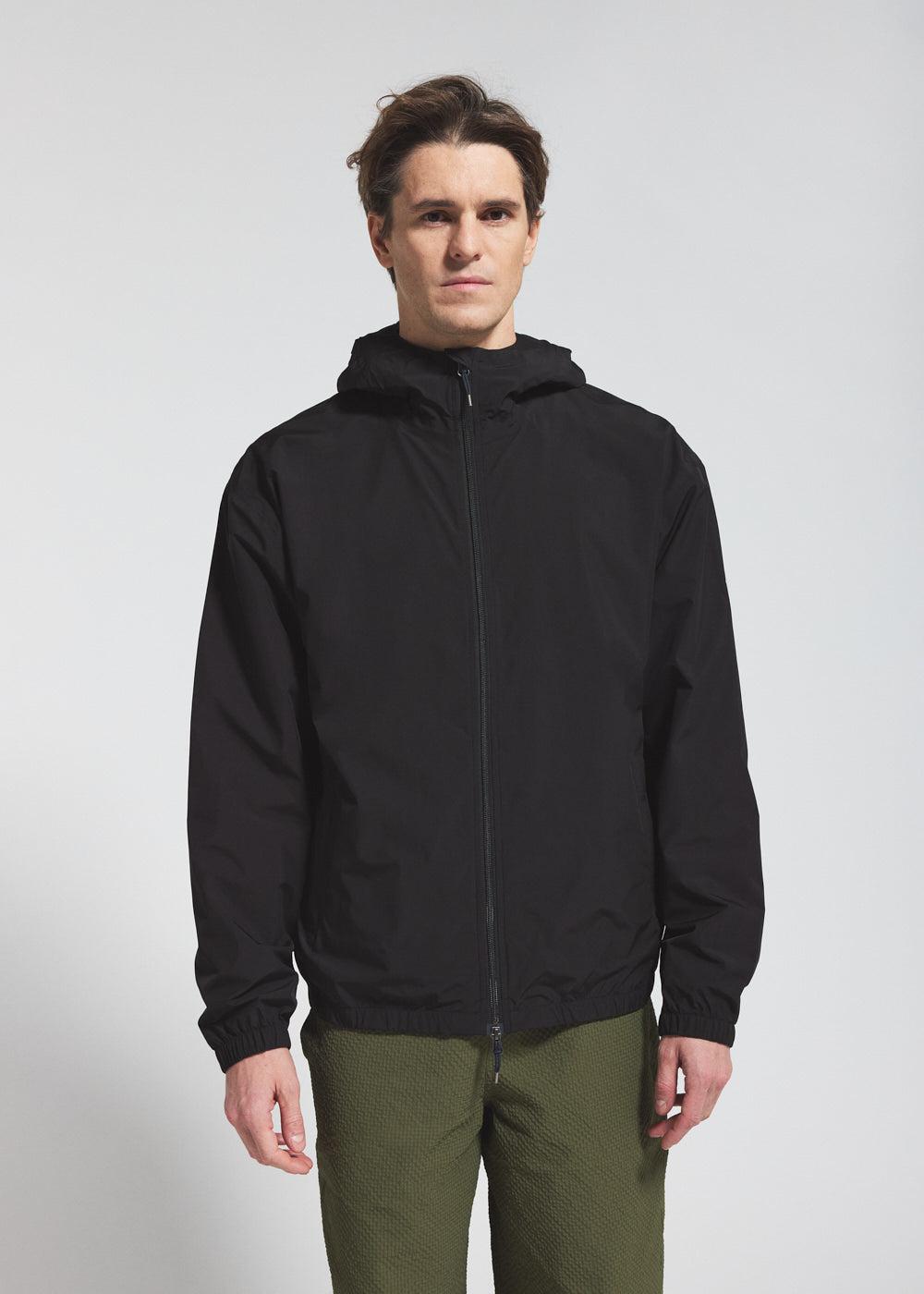 pyrenex Coupe-vent imperméable unisexe Pyrenex Ensure noir