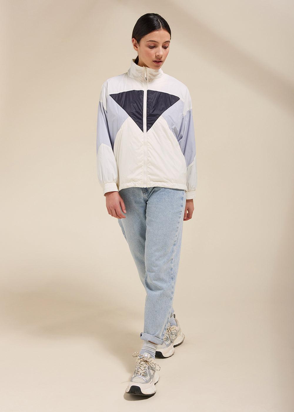 Pyrenex Coupe Vent Pour Femme Erine Multi White Alyssum