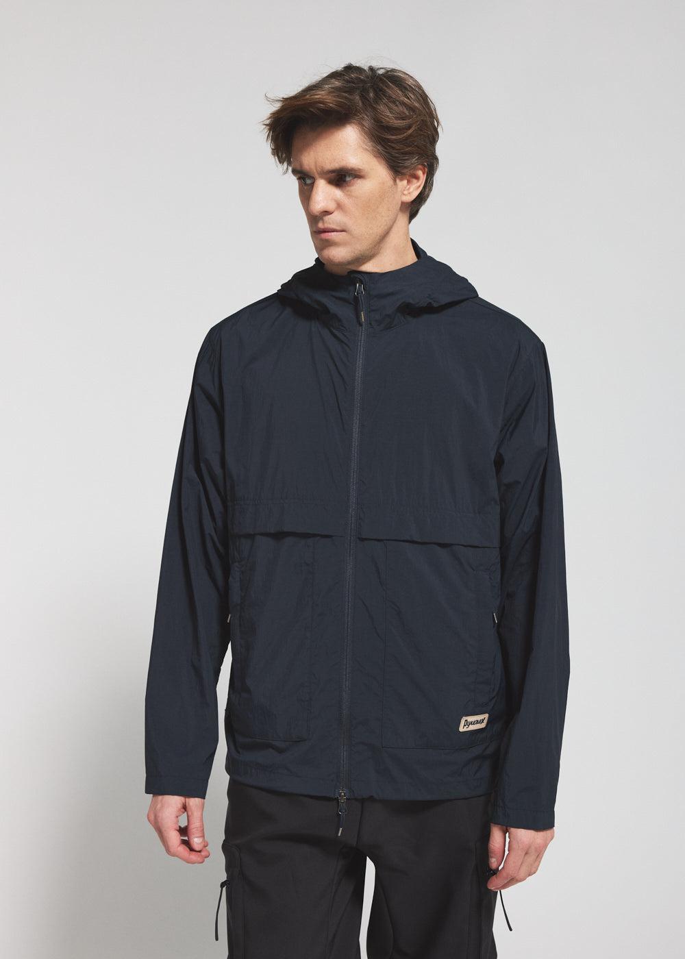 Pyrenex Coupe-vent Unisexe à Capuche Pyrenex Soulere Bleu Marine