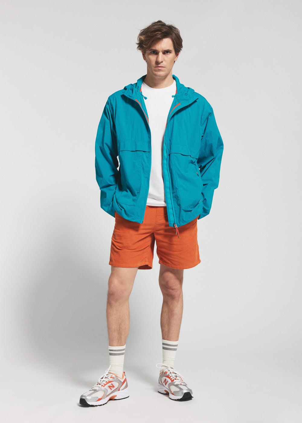 Pyrenex Coupe-vent Unisexe à Capuche Pyrenex Soulere Bleu Turquoise