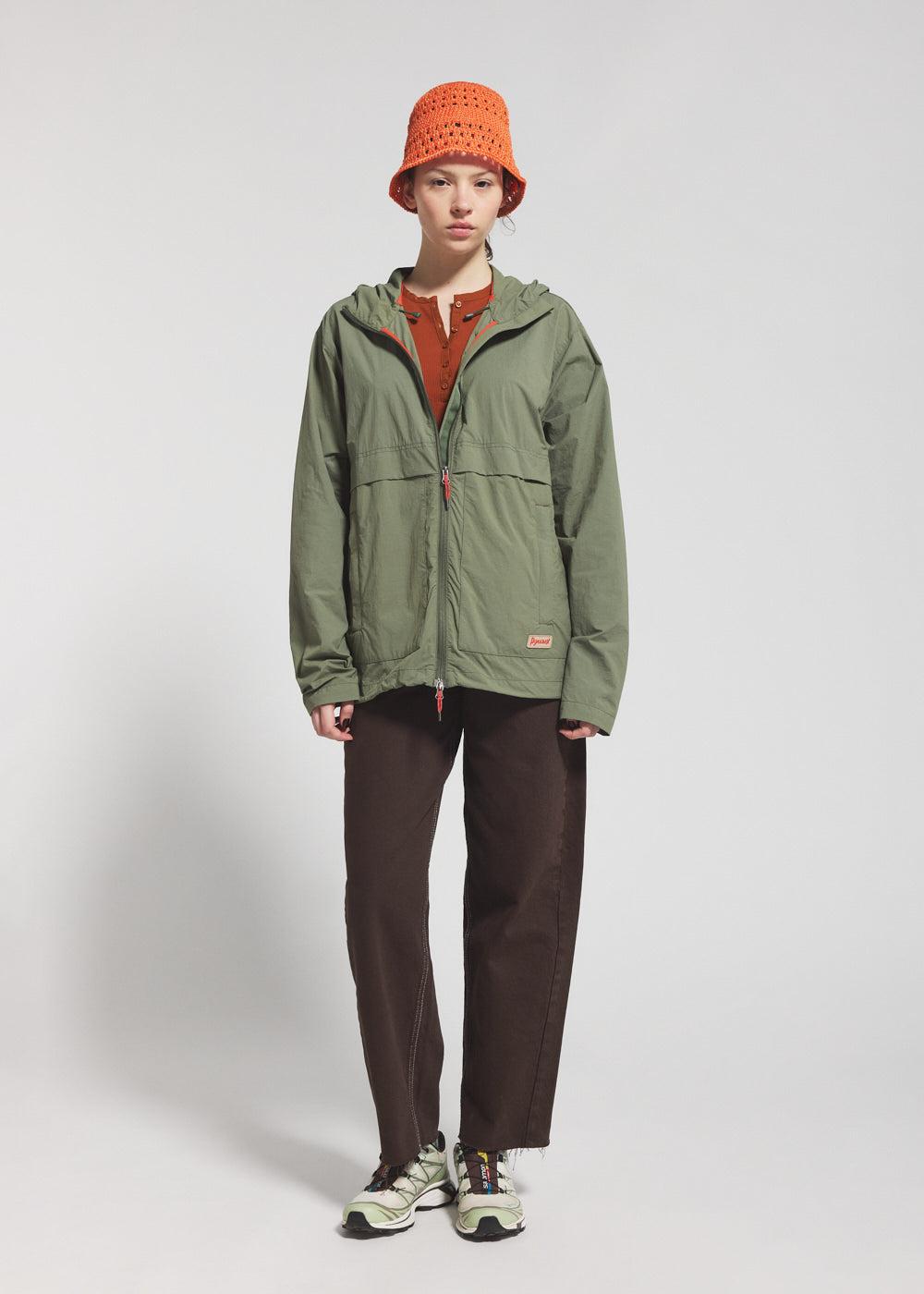 Pyrenex Coupe-vent Unisexe à Capuche Pyrenex Soulere Khaki