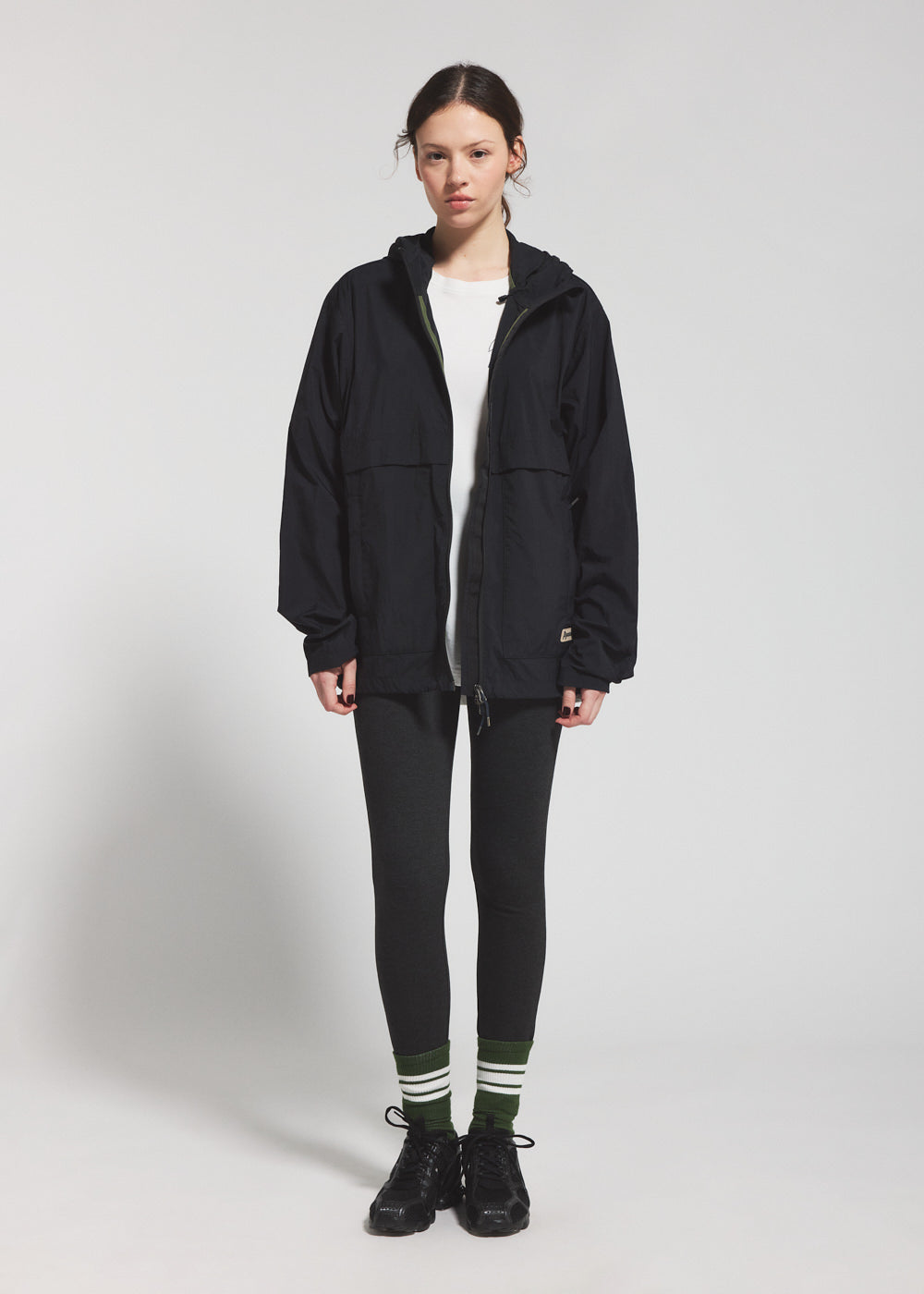 Pyrenex Coupe-vent Unisexe à Capuche Pyrenex Soulere Noir