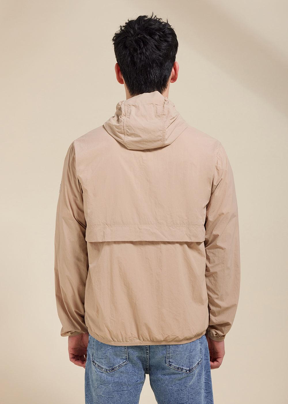 Pyrenex Coupe-vent Unisexe à Capuche Ridge Cuban Sand