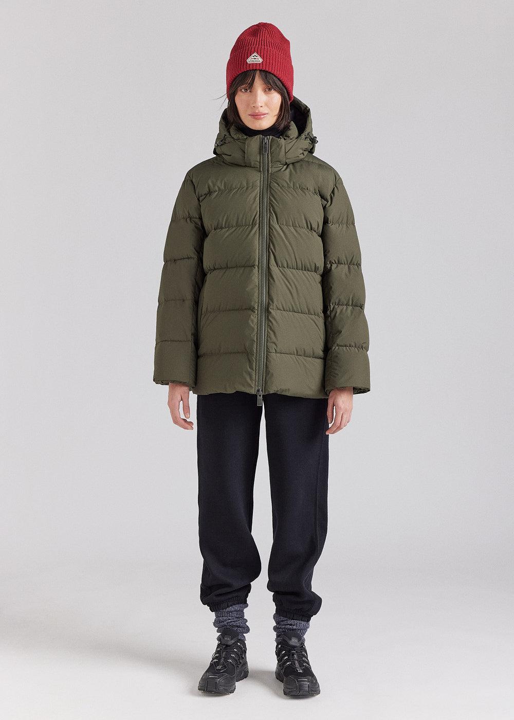 Pyrenex Doudoune à Capuche Amovible Pyrenex Spoutnic Deep Khaki