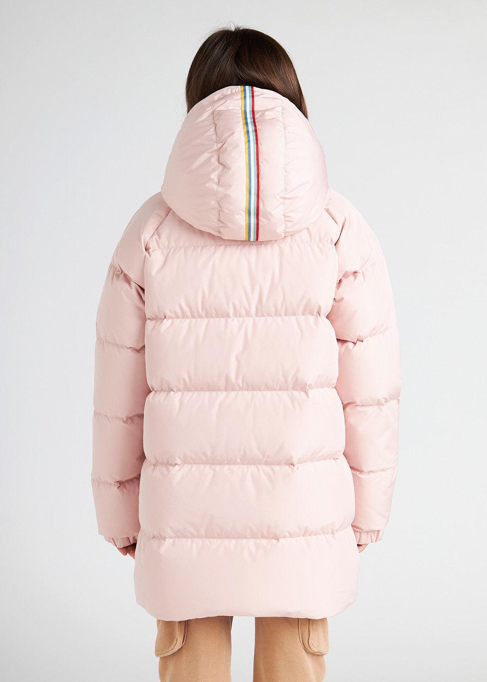 Pyrenex Doudoune à Capuche Chaude Enfants Husky Pyrenex X Bonton Peach Whip