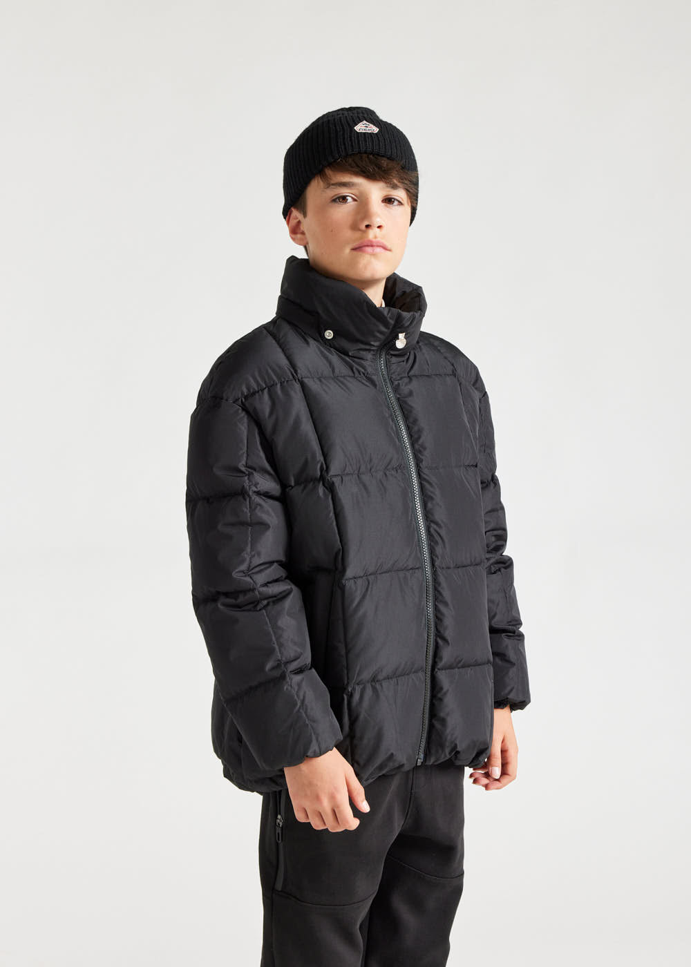 Pyrenex Doudoune à Capuche Enfant Pyrenex Alma Black