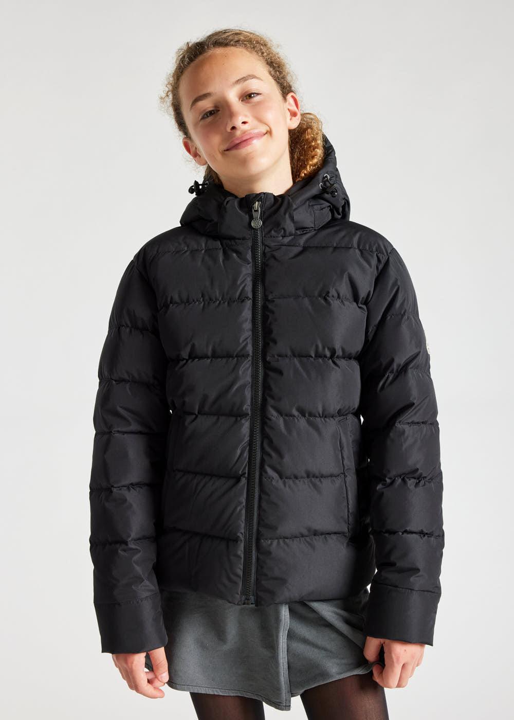 Pyrenex Doudoune à Capuche Enfant Pyrenex Spoutnic Black