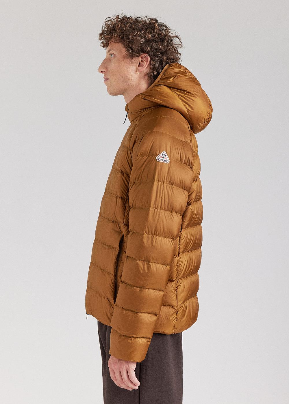 Pyrenex Doudoune à Capuche Homme Pyrenex Arial Bronze Brown
