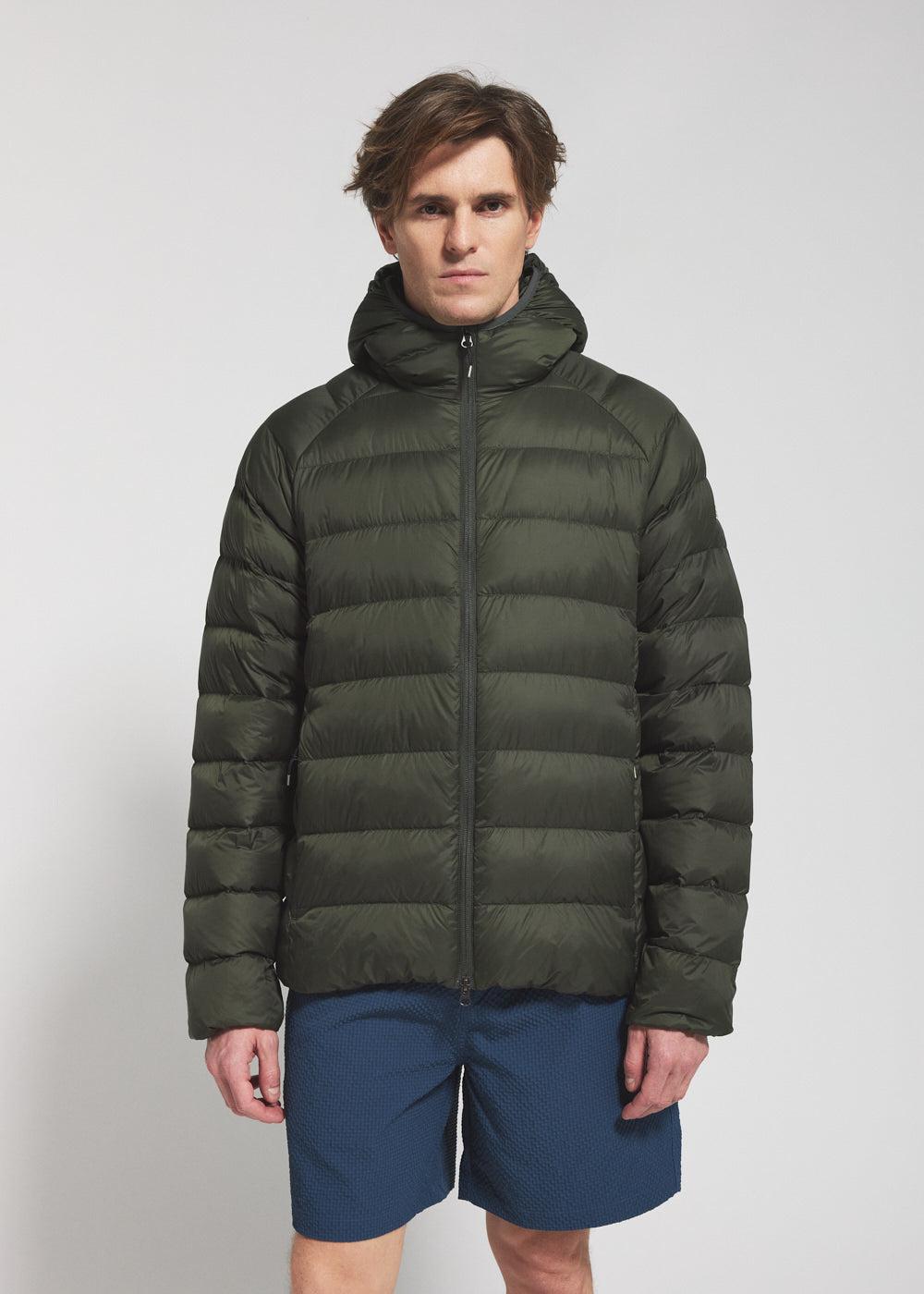 Pyrenex Doudoune à Capuche Homme Pyrenex Arial Khaki