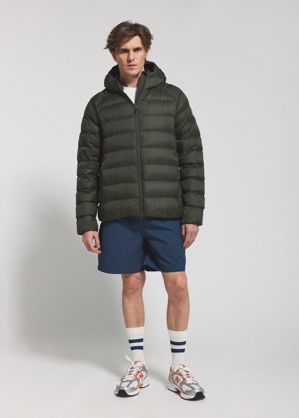 Pyrenex Doudoune à Capuche Homme Pyrenex Arial Khaki