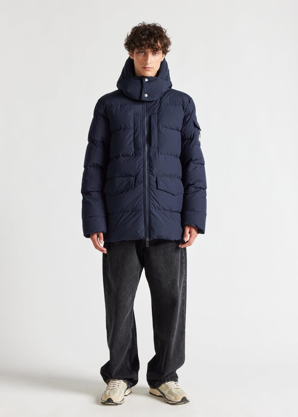 Pyrenex Doudoune à Capuche Homme Pyrenex Sterling Amiral