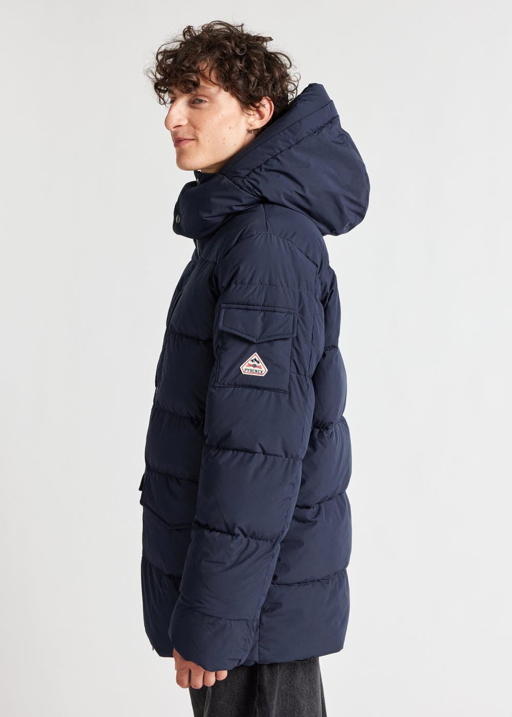 Pyrenex Doudoune à Capuche Homme Pyrenex Sterling Amiral