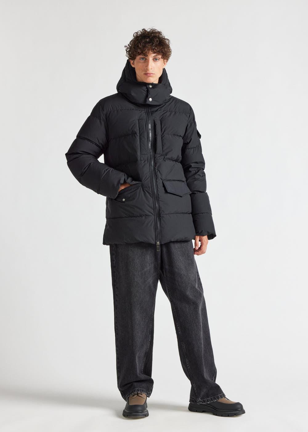 pyrenex Doudoune à capuche homme Pyrenex Sterling Black
