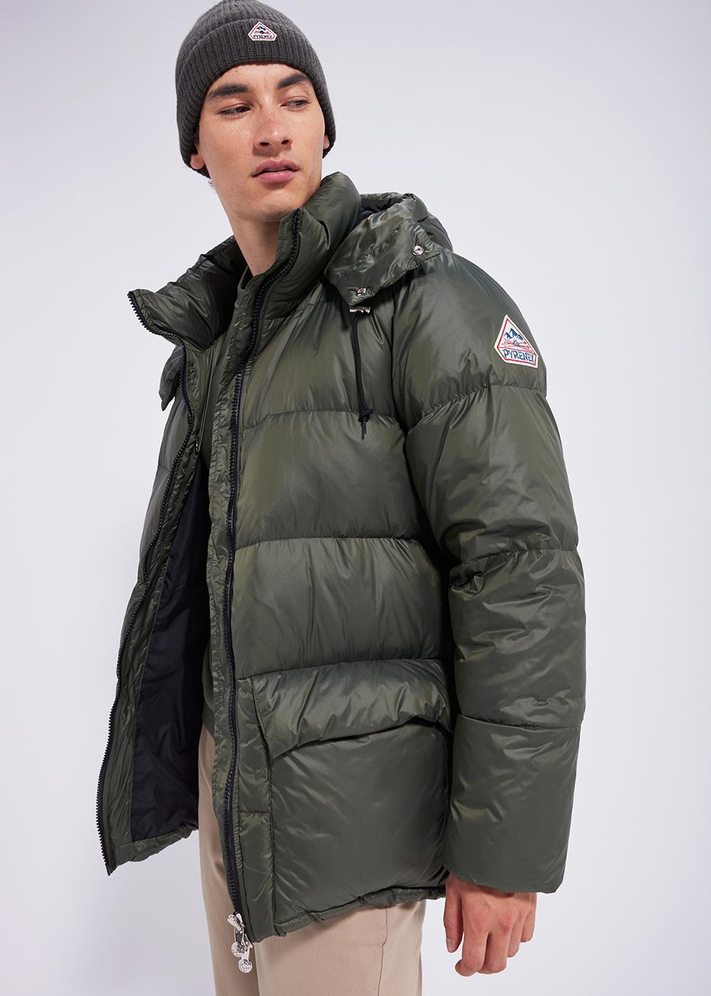 Pyrenex Doudoune à Capuche Pour Homme Pyrenex Evolve Deep Khaki