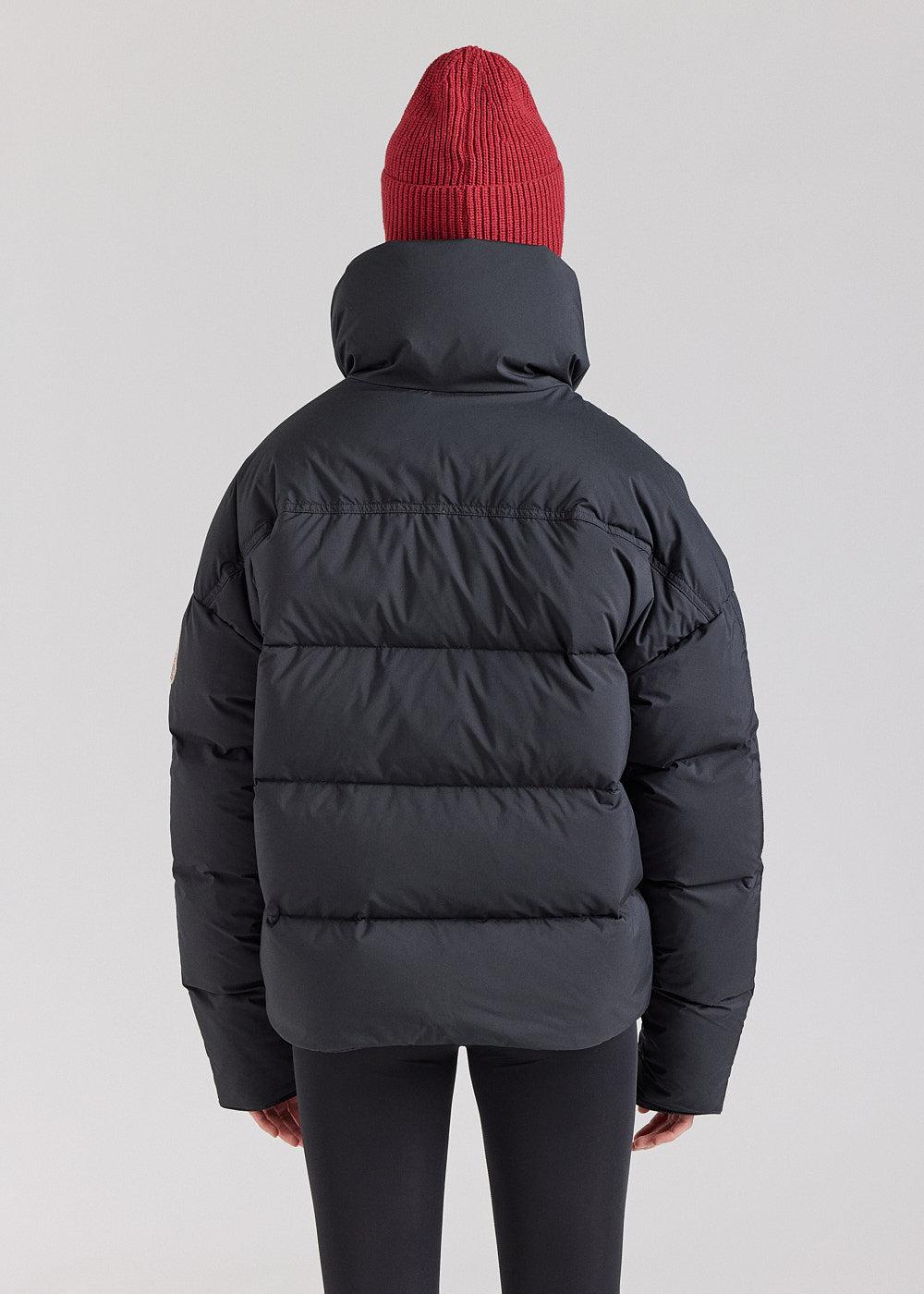 Pyrenex Doudoune à Col Enveloppant Pour Femme Pyrenex Judith Noire