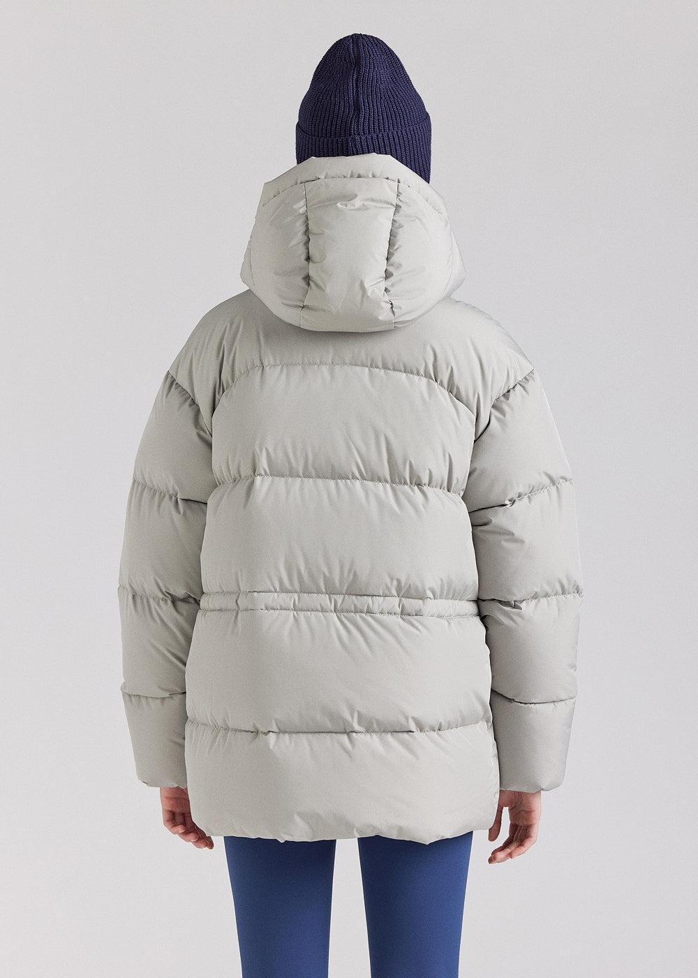 Pyrenex Doudoune Chaude à Capuche Pour Femme Pyrenex Adeline Willow Grey
