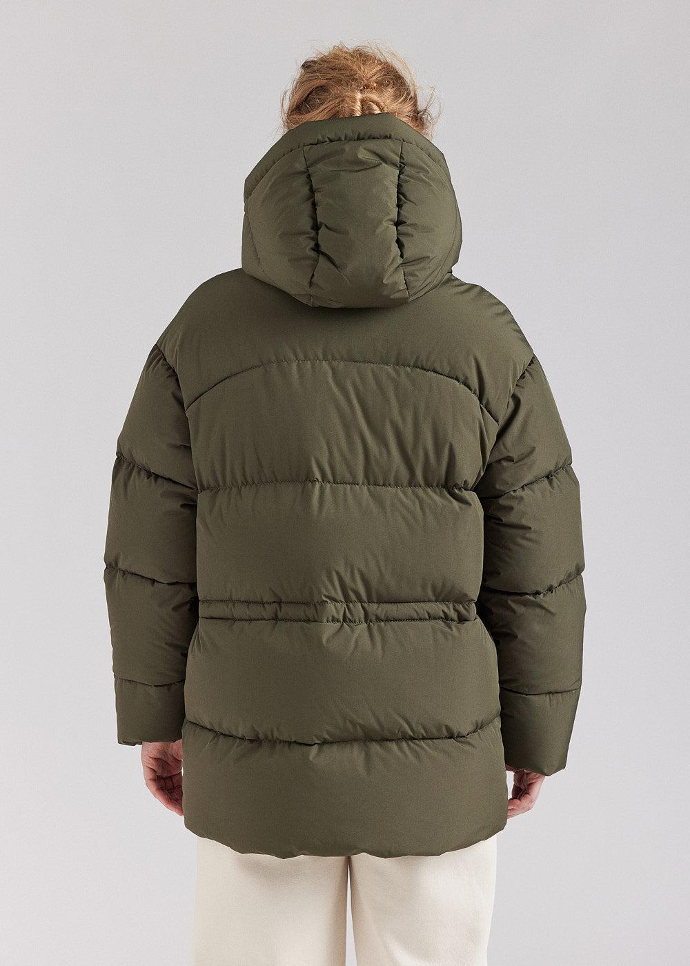 Pyrenex Doudoune Chaude à Capuche Pour Femme Pyrenex Adeline Deep Khaki