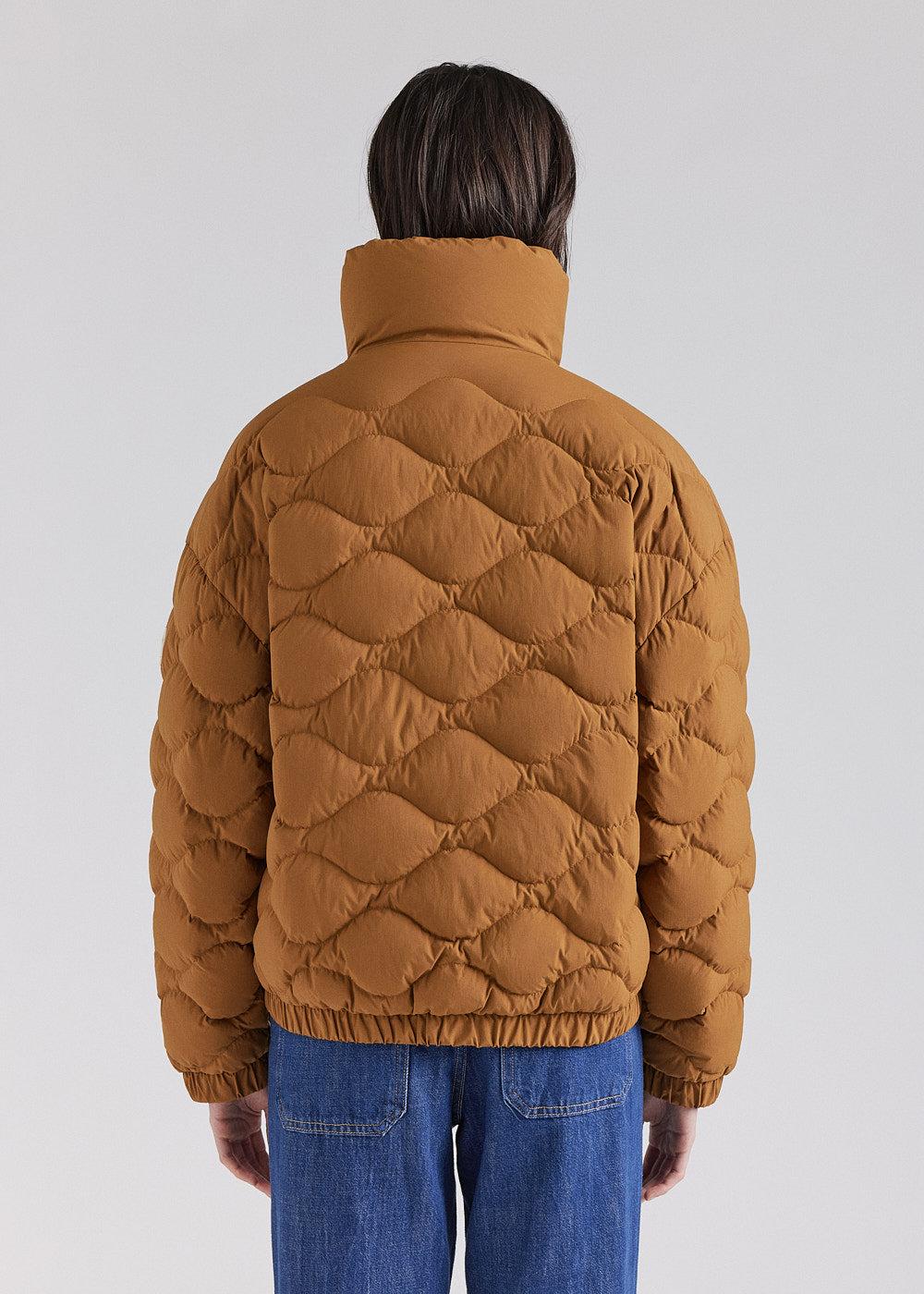 Pyrenex Doudoune Courte Bomber Pyrenex Enola Bronze Brown