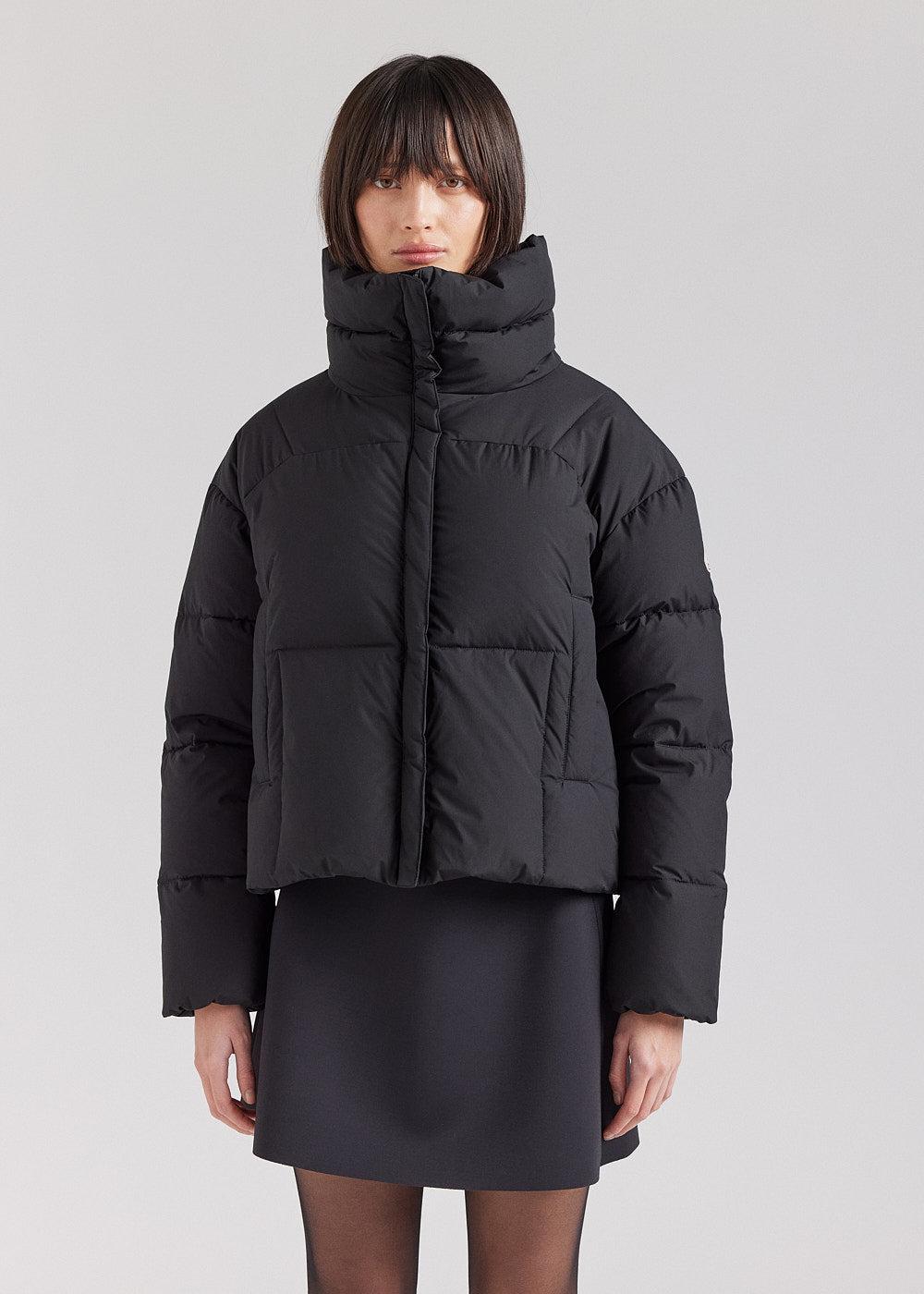 pyrenex Doudoune courte femme Pyrenex Harmonie Crop Black