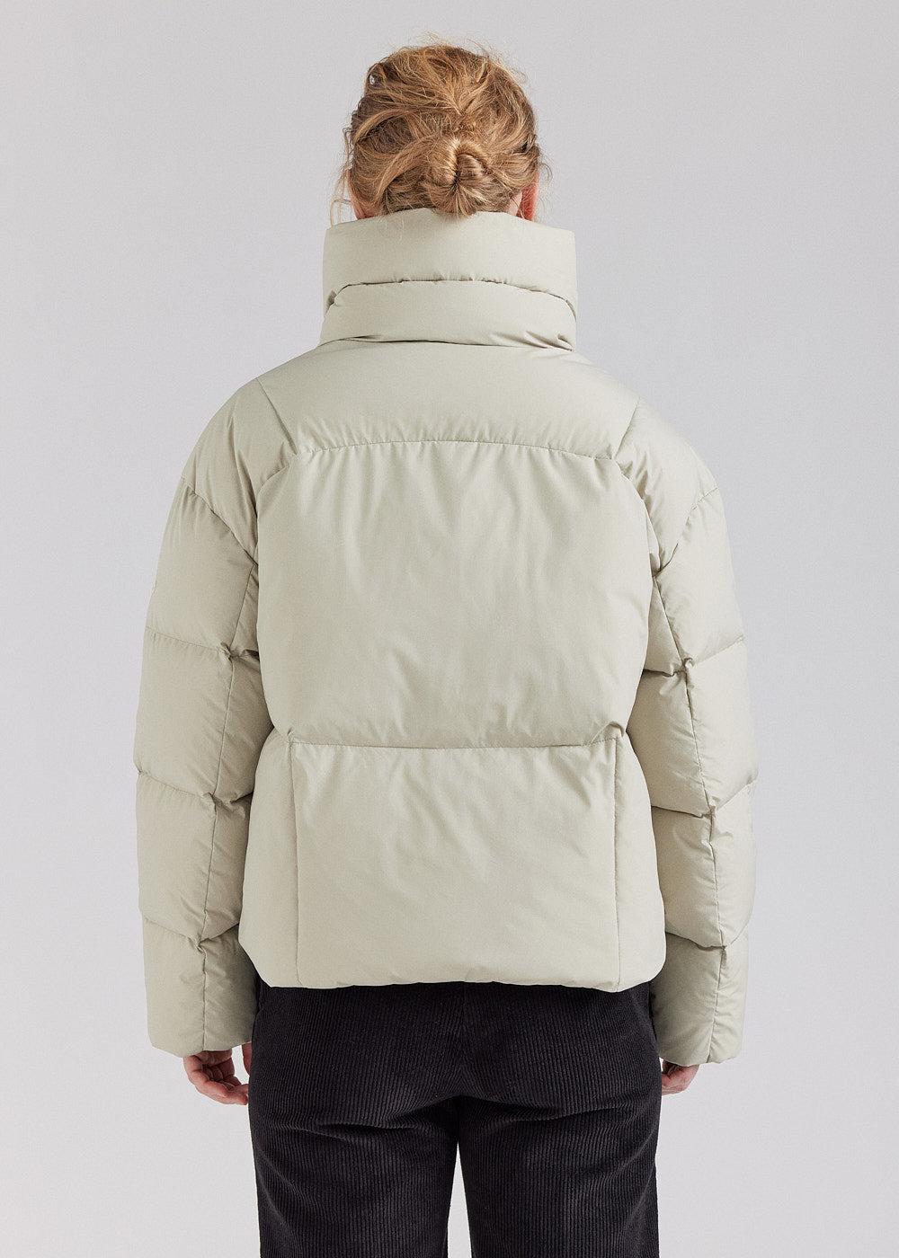 Pyrenex Doudoune Courte Femme Pyrenex Harmonie Crop Willow Grey