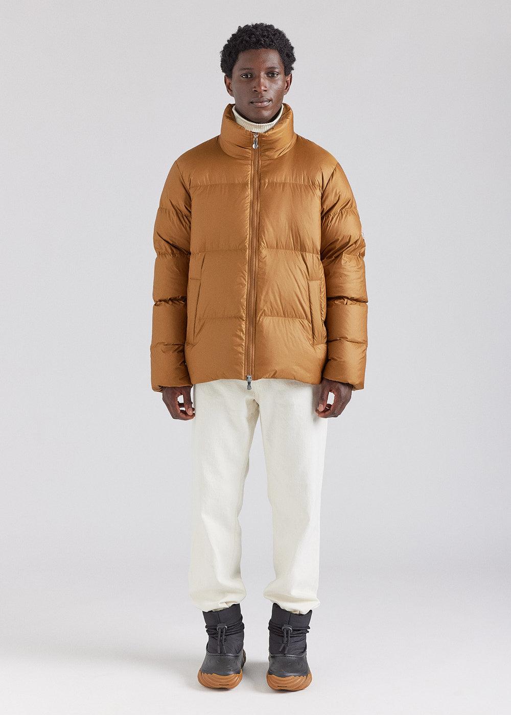 Pyrenex Doudoune Duvet Unisexe Pyrenex Shift En Tissu Mat Marron