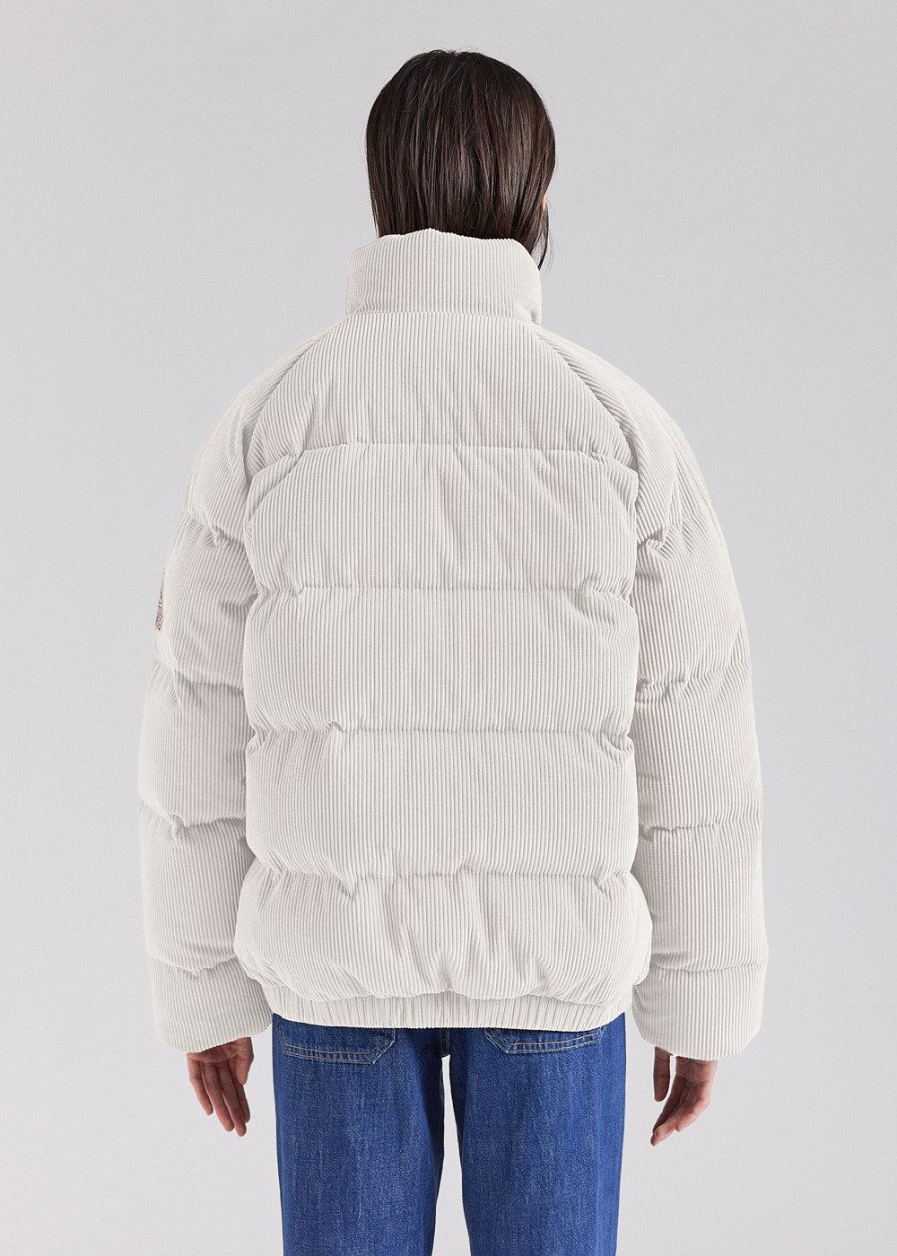 Pyrenex Doudoune En Velours Côtelé Pyrenex Vintage Mythic Velvet Chalk