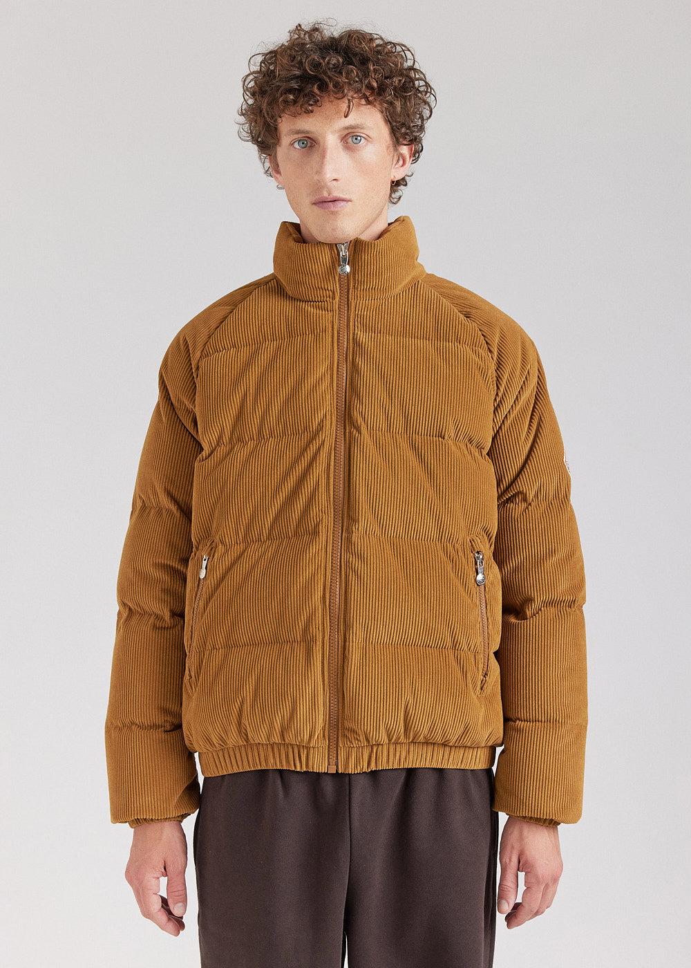 Pyrenex Doudoune En Velours Côtelé Pyrenex Vintage Mythic Velvet Bronze Brown