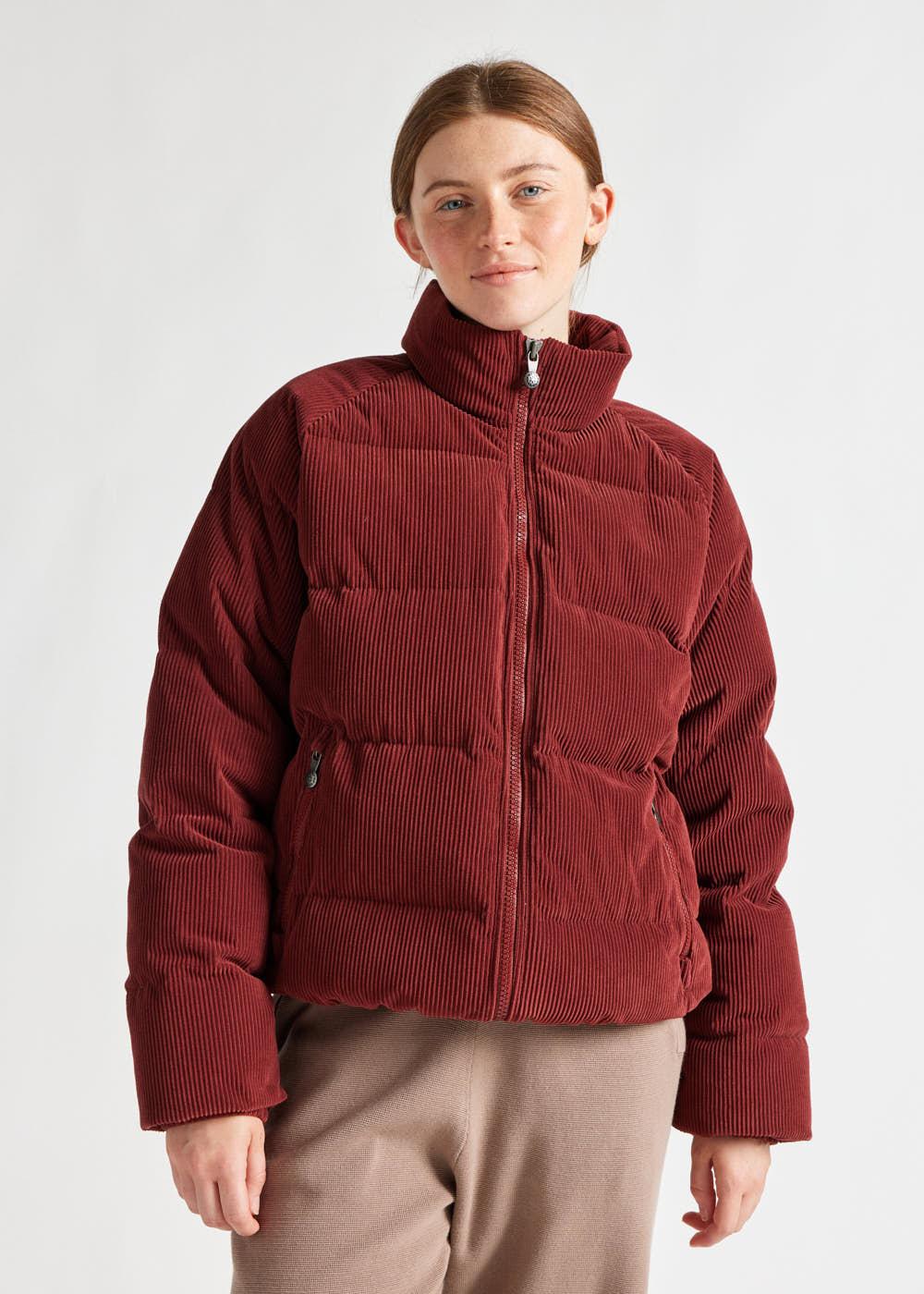 Pyrenex Doudoune En Velours Côtelé Pyrenex Vintage Mythic Velvet Syrah