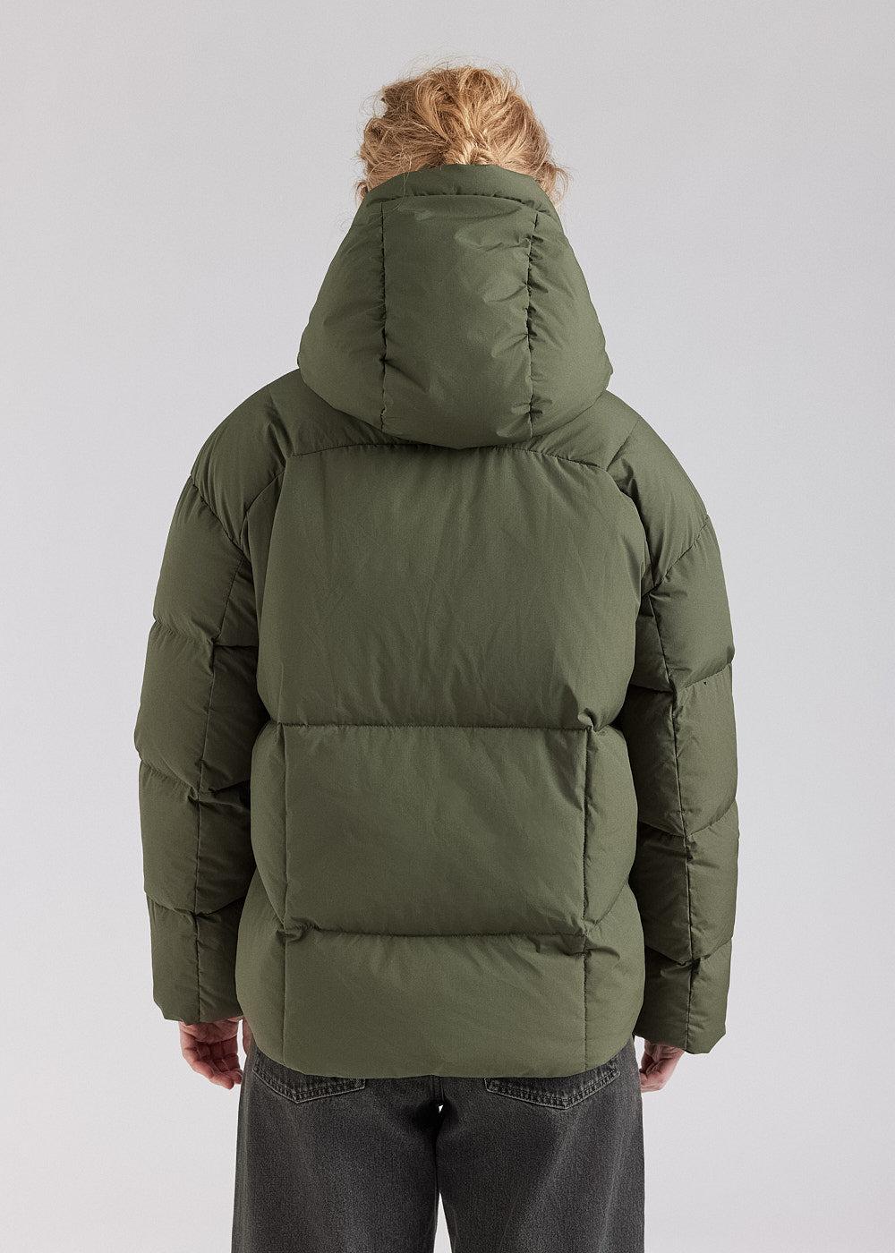 Pyrenex Doudoune Femme Pyrenex Harmonie à Capuche Enveloppante Khaki