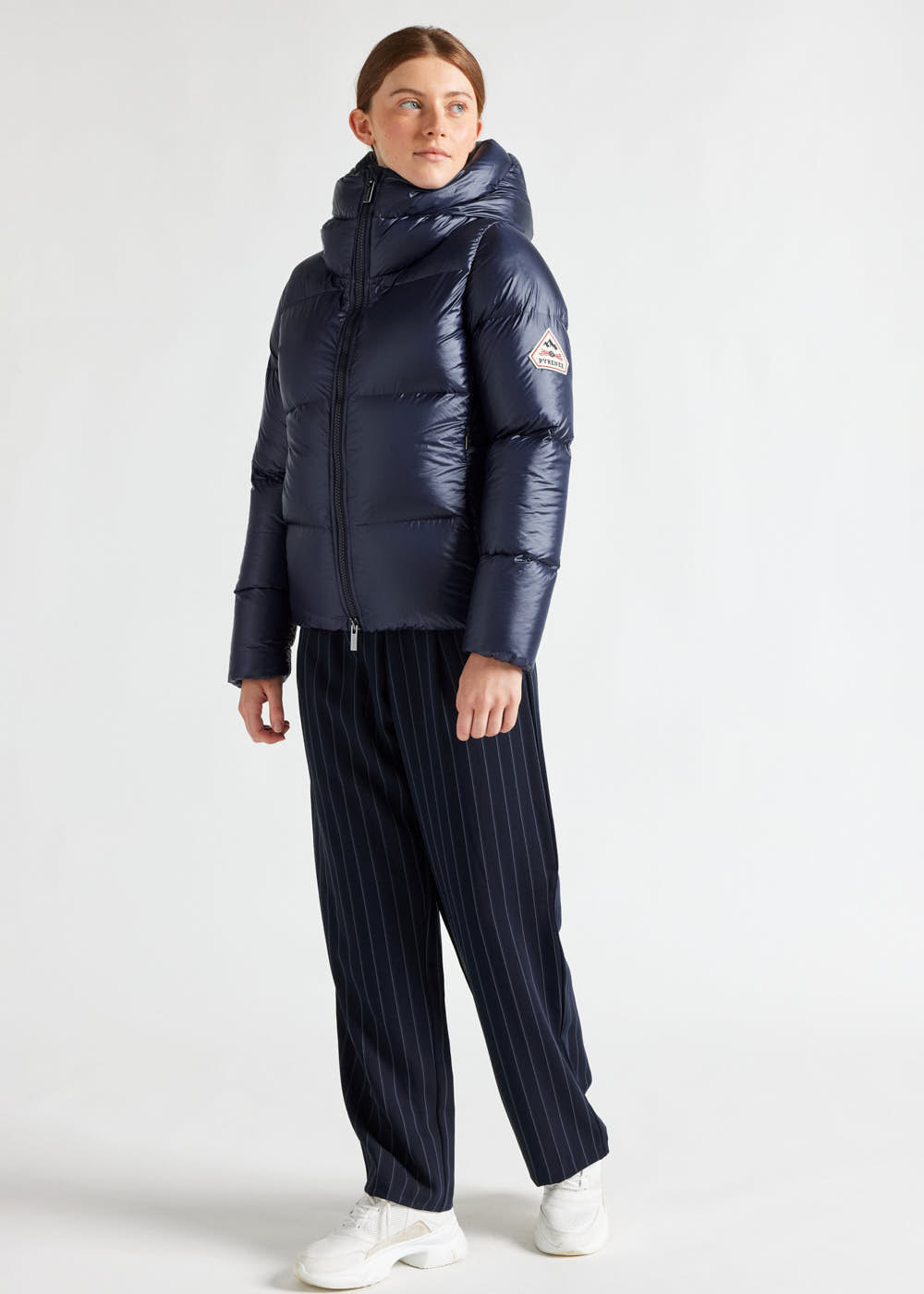 Pyrenex Doudoune Femme Pyrenex Karla à Capuche Amiral