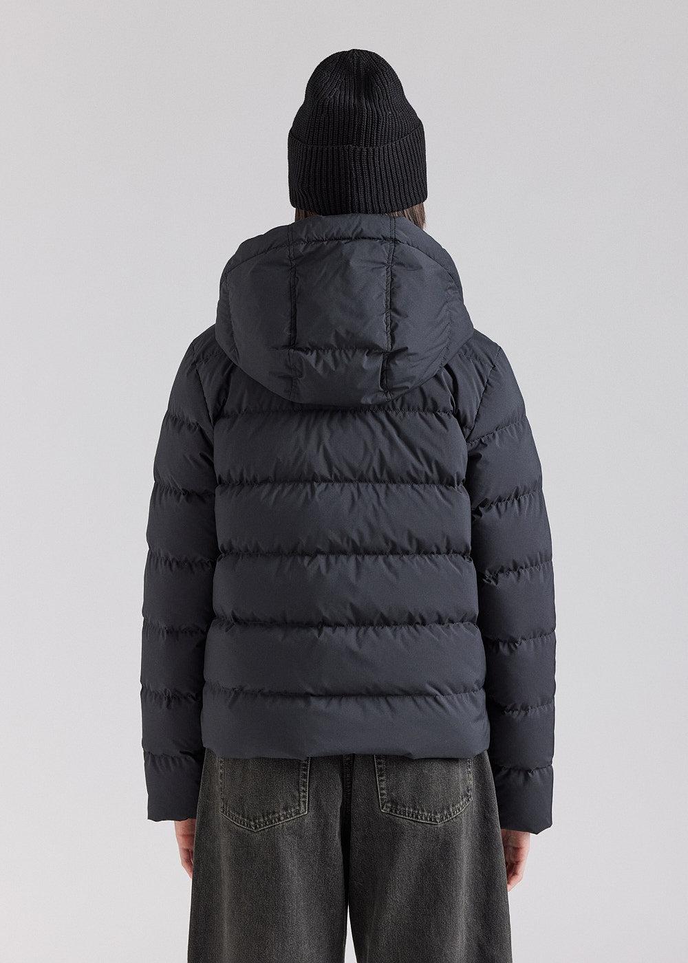 Pyrenex Doudoune Femme Pyrenex Spoutnic à Capuche Amovible Noire