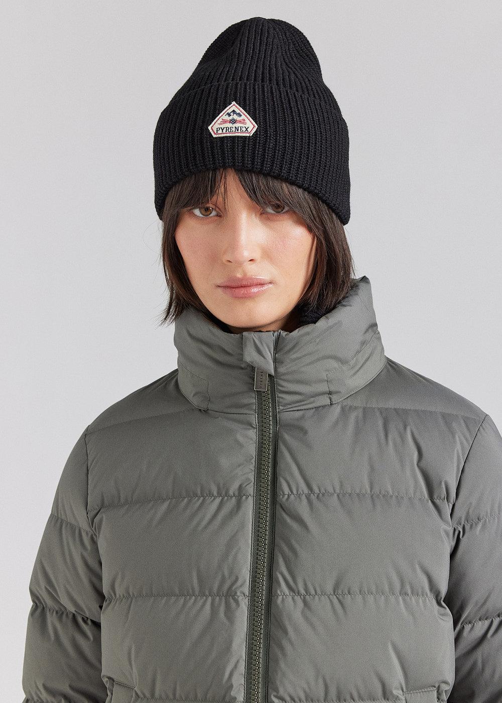 Pyrenex Doudoune Femme Pyrenex Spoutnic à Capuche Amovible Deep Khaki