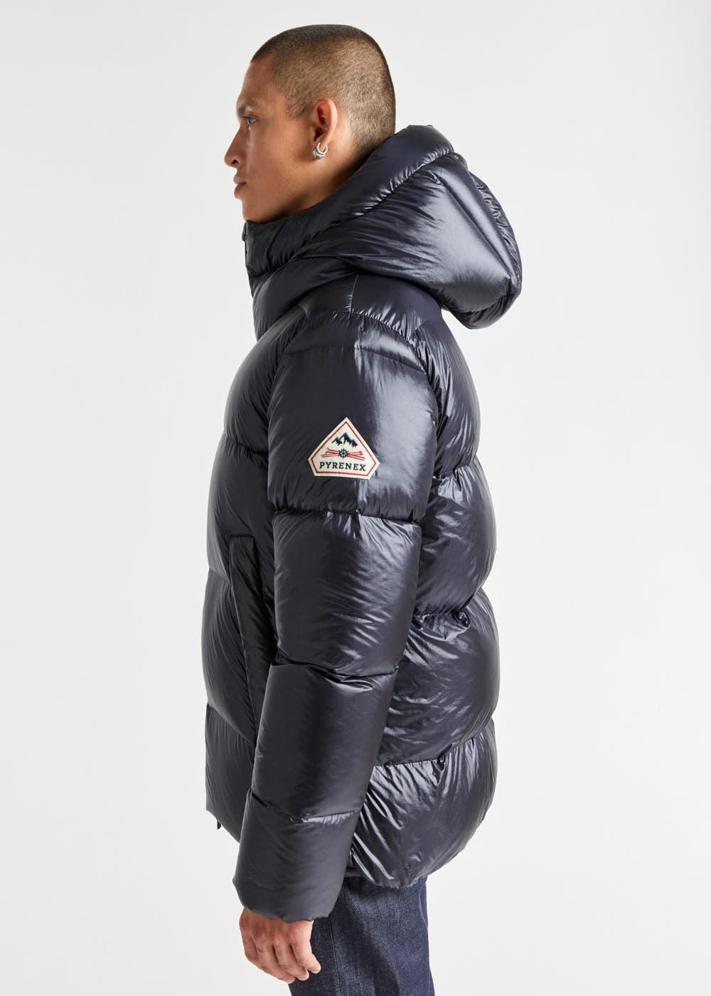 Pyrenex Doudoune Homme En Duvet Naturel Pyrenex Barry Black