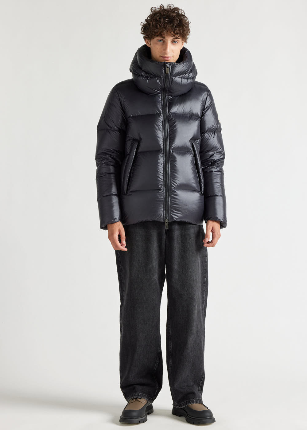 pyrenex Doudoune homme en duvet naturel Pyrenex Barry Black