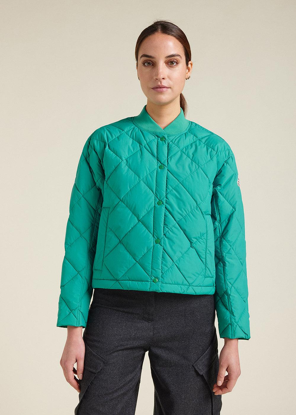 Pyrenex Doudoune Légère Femme à Piquage Croisé Suzane Alhambra