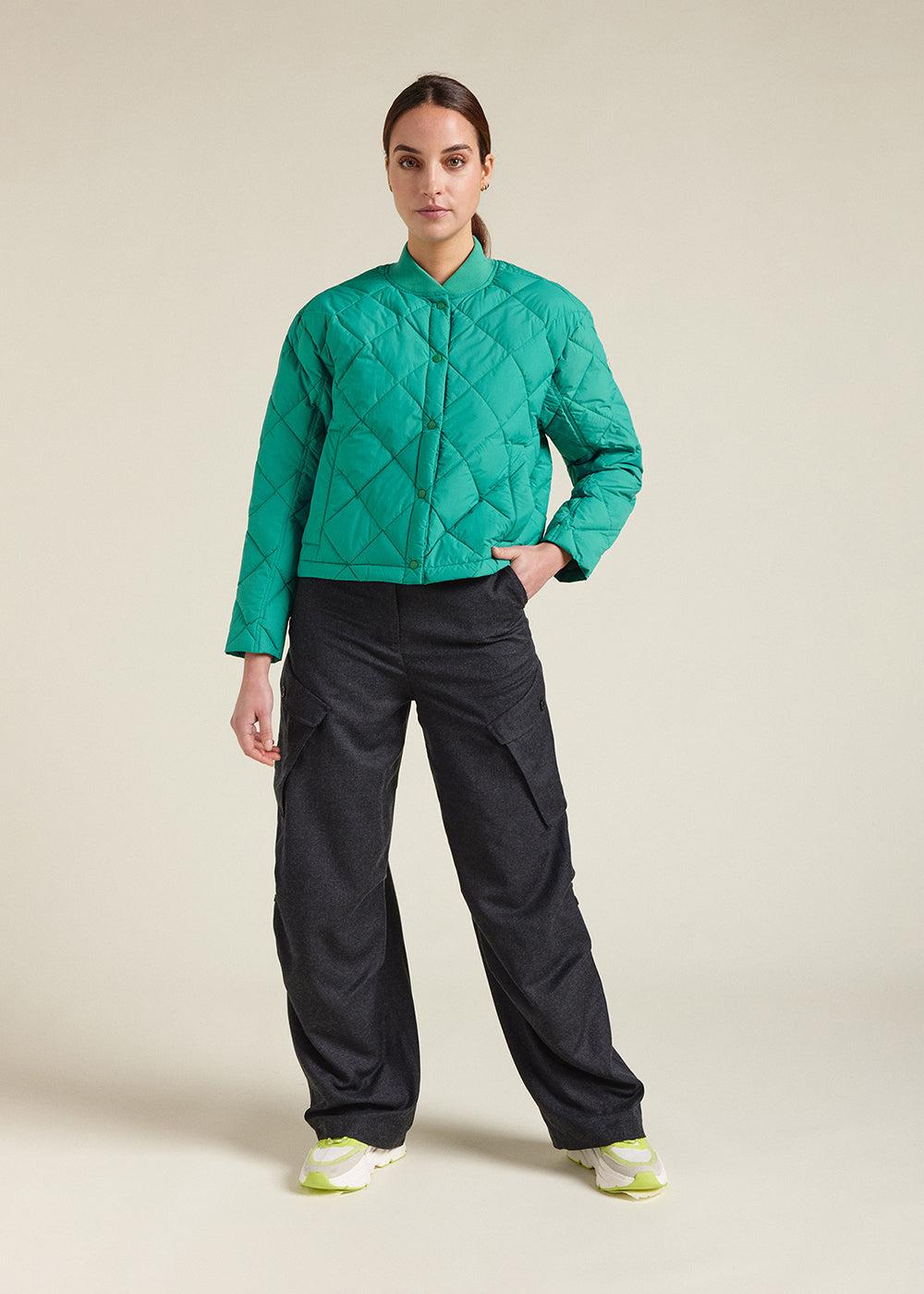 pyrenex Doudoune légère femme à piquage croisé Suzane Alhambra